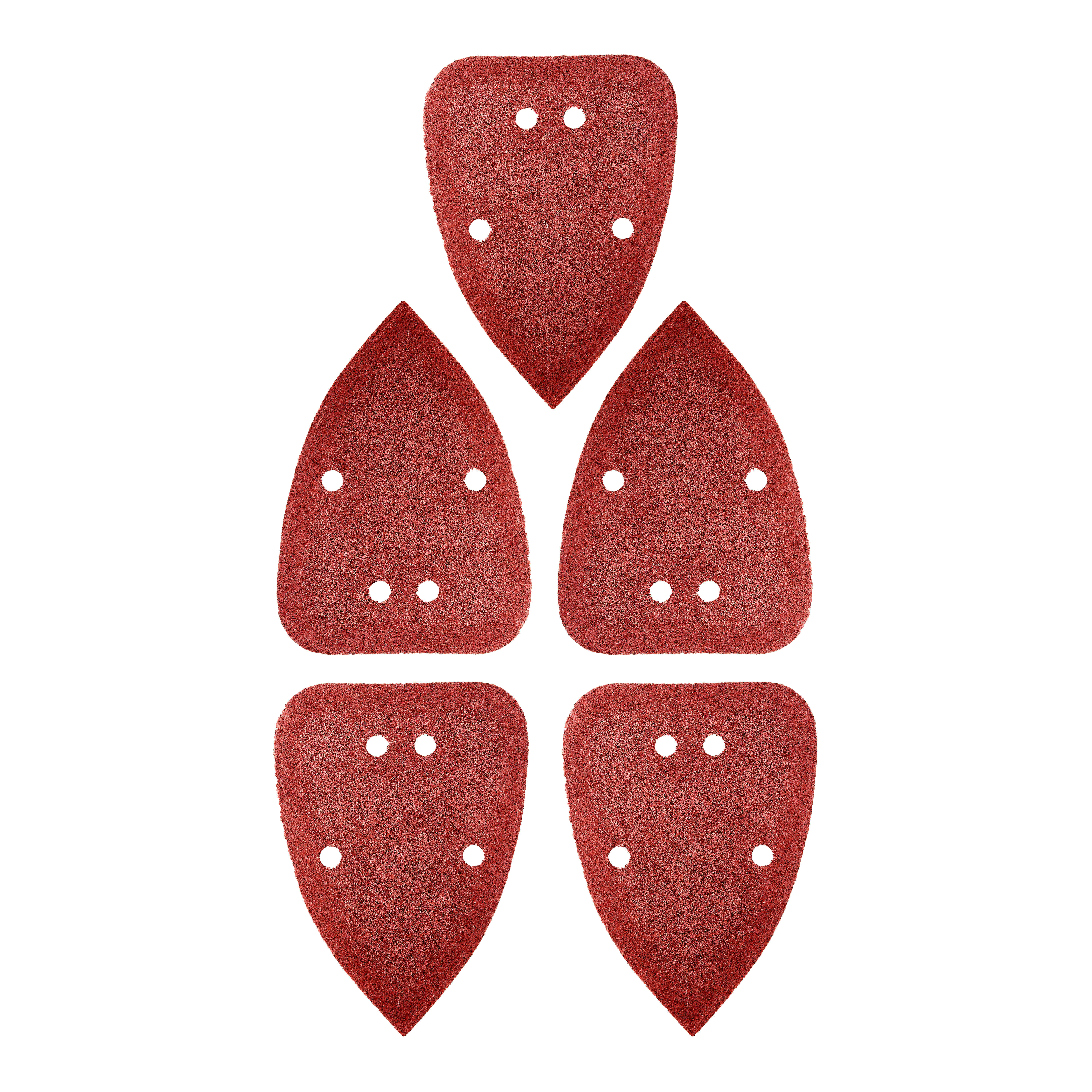 5 LIJAS DELTA VELCRO GRANO 80 - 2