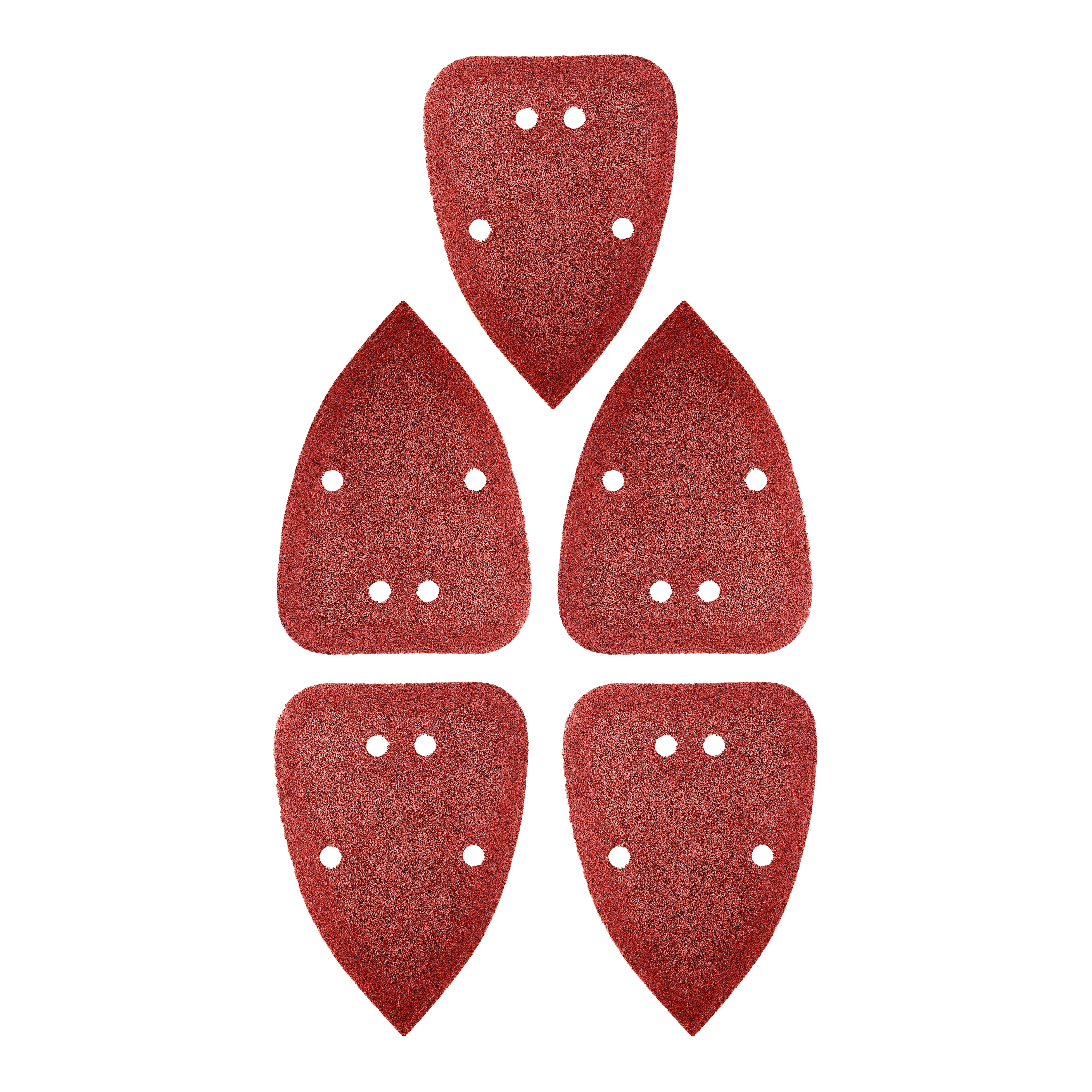 5 LIJAS DELTA VELCRO GRANO 80 - 2