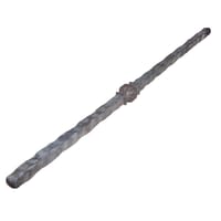 BARRA DE HIERRO FORJADO UNA BOLA  30X30MM 1,2M - 2