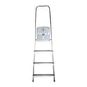 ESCALERA DOMÉSTICA ALUMINIO-ACERO  4 PELDAÑOS - 2
