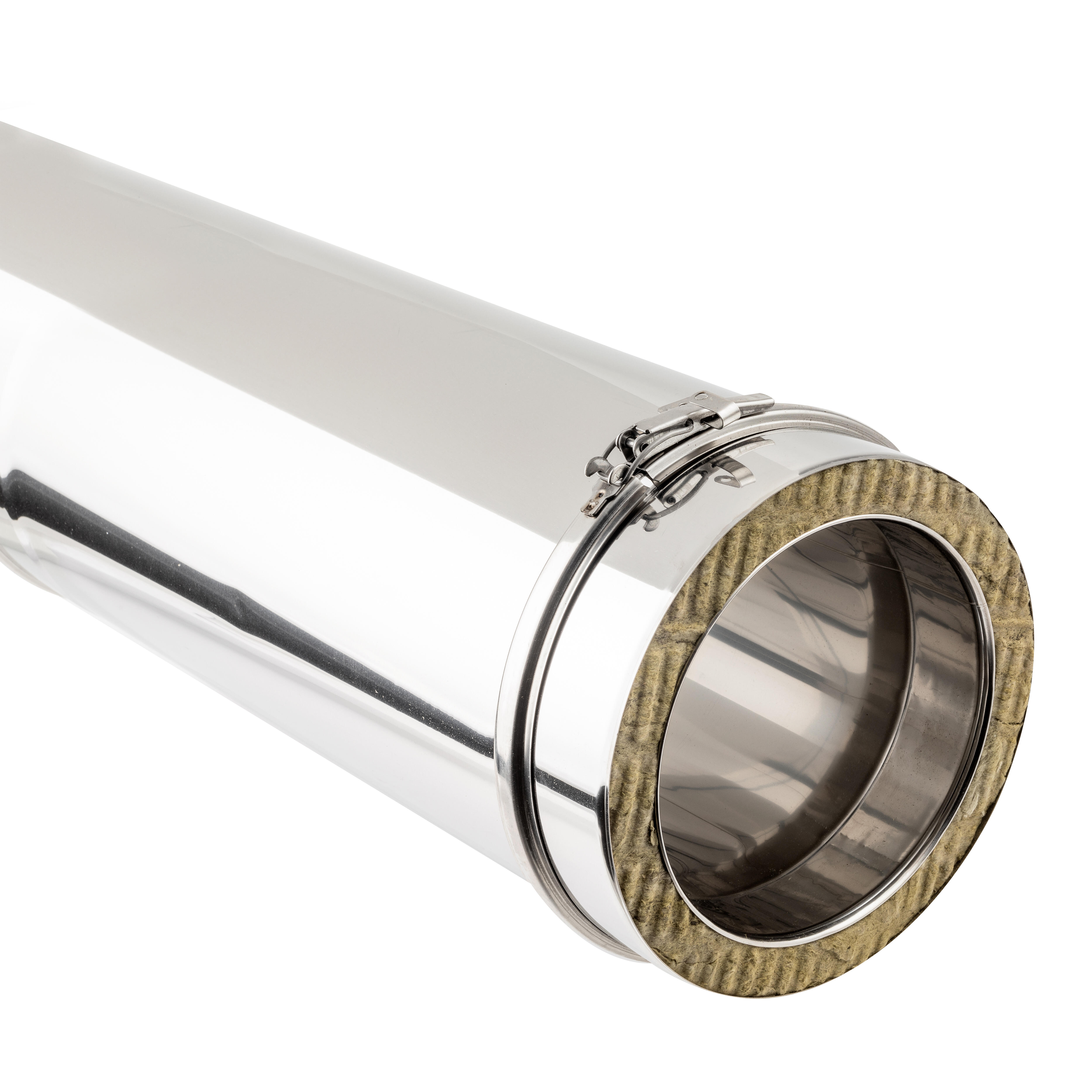 TUBO INOXIDABLE PARED DOBLE 80MM 50CM - 2