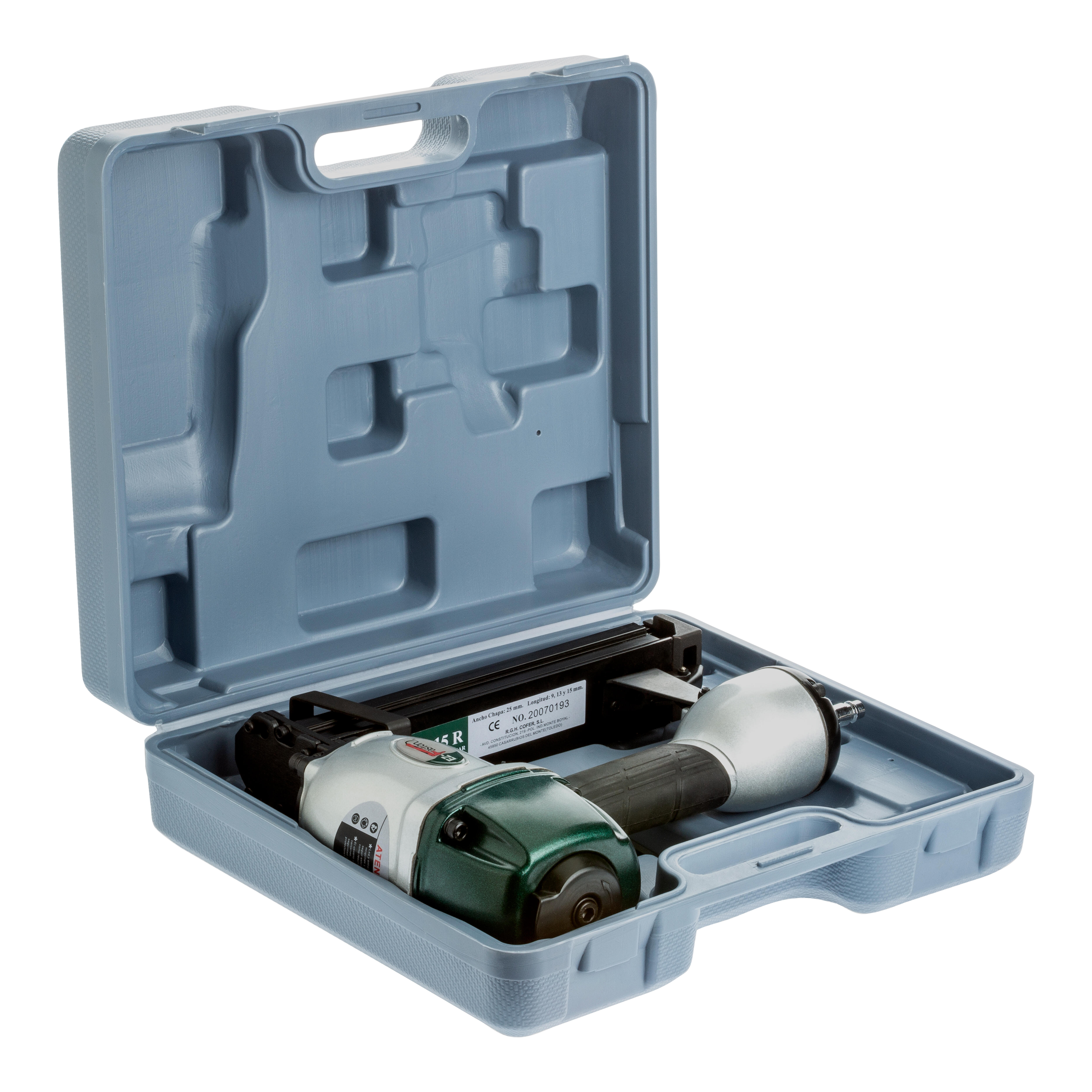 GRAPADORA NEUMÁTICA CHAPAS COARRUGADAS 25 X 13 MM - 9