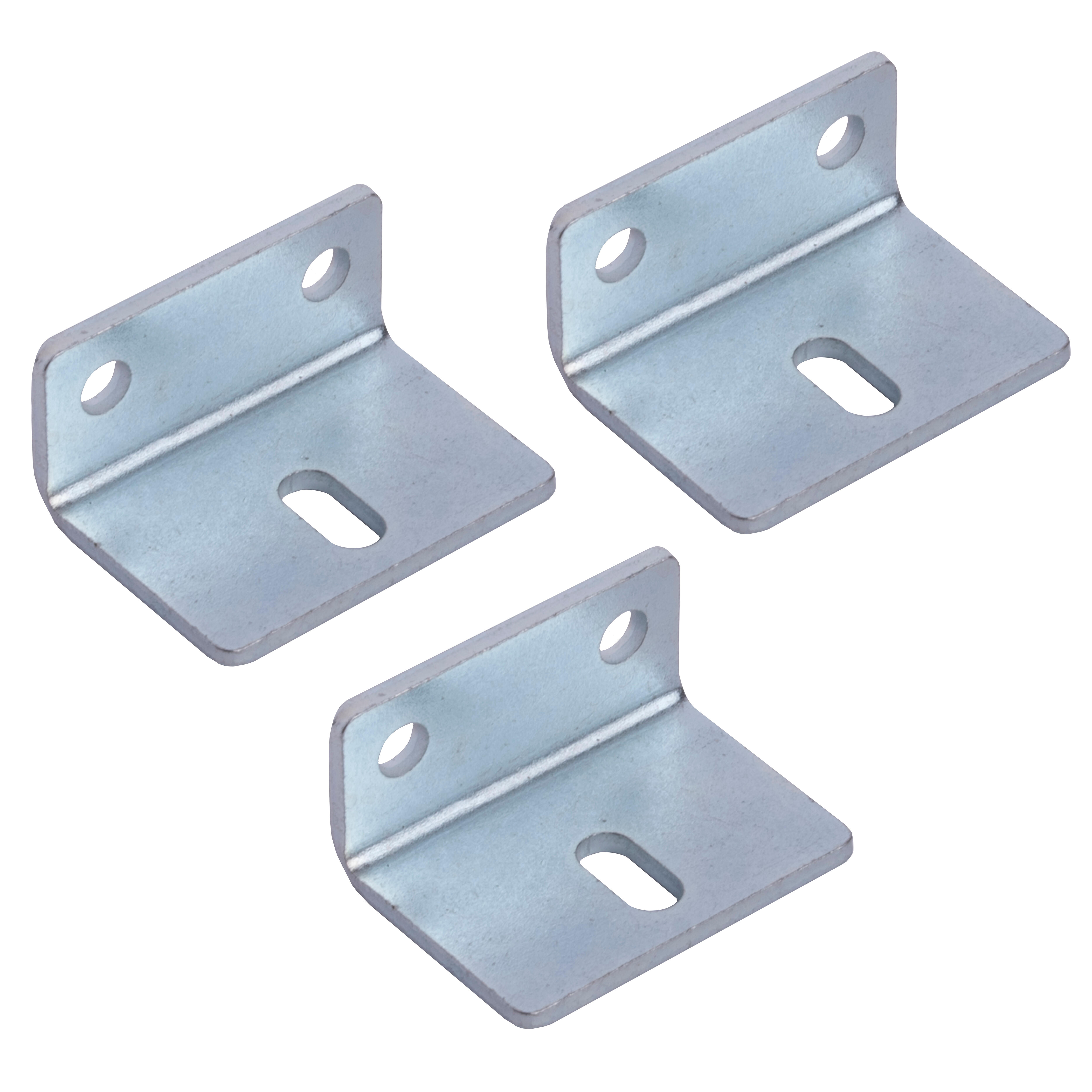 ANGULO  SUJECCION  CARRIL DE ACERO A PARED. 3 UDS - 5