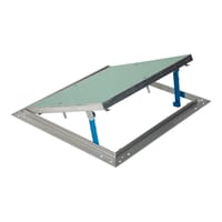 TRAMPILLA DE INSPECCIÓN MARCO ALUMNIO Y PLACA DE YESO HIDRÓFUGA 60x60 CM - 2