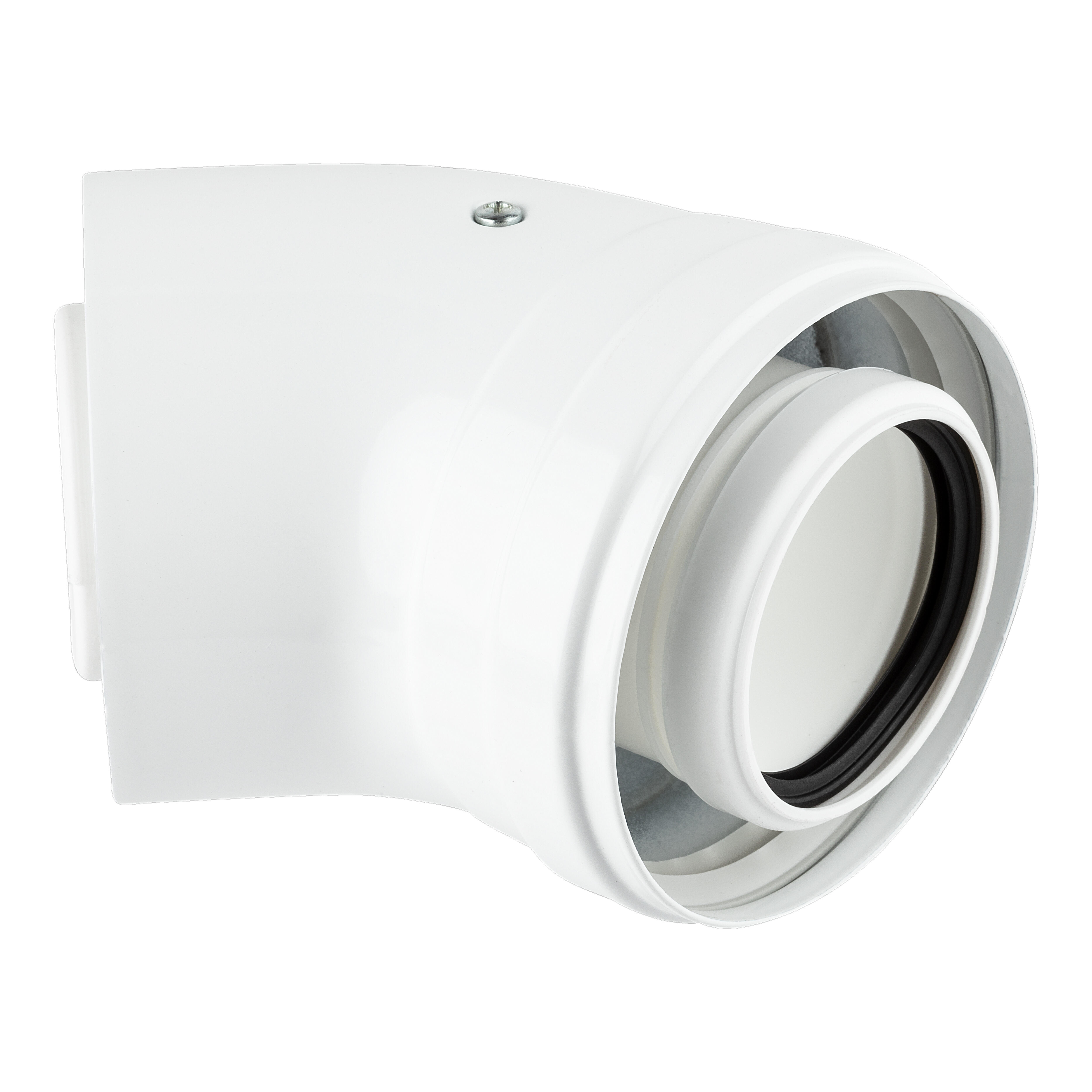 CODO 45º  ALUMINIO Ø60-100MM MACHO-HEMBRA CONDENSACIÓN - 2