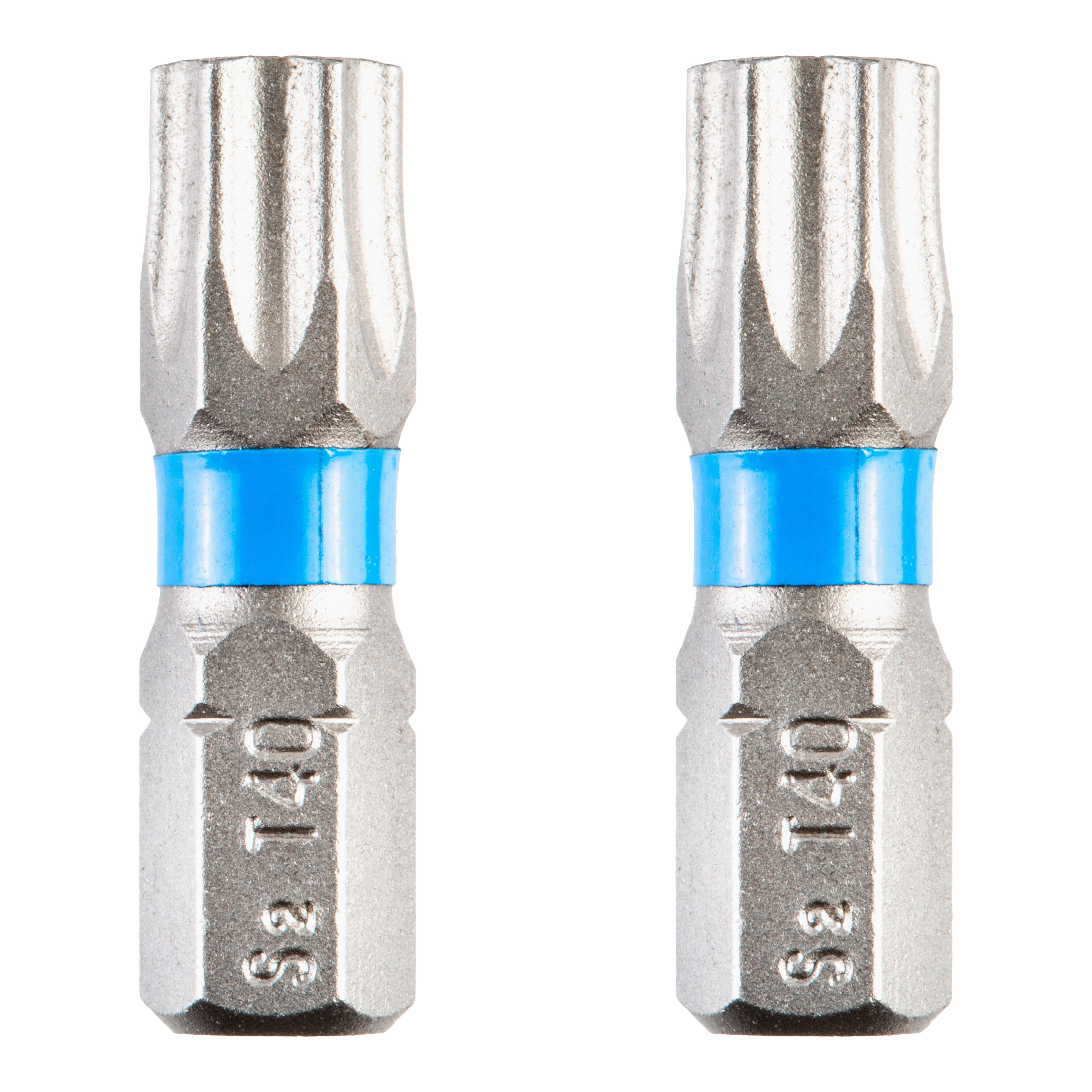 PUNTAS PARA ATORNILLADOR TORX  PTS40 CORTA L25 IZAR 2 UDS - 2
