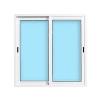VENTANA ALUMINIO CORREDERA BLANCA 100X100CM - 1