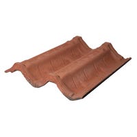 TEJA DE HORMIGÓN GREDOS MASA ROJO VIEJO 42X33,1 CM - 5