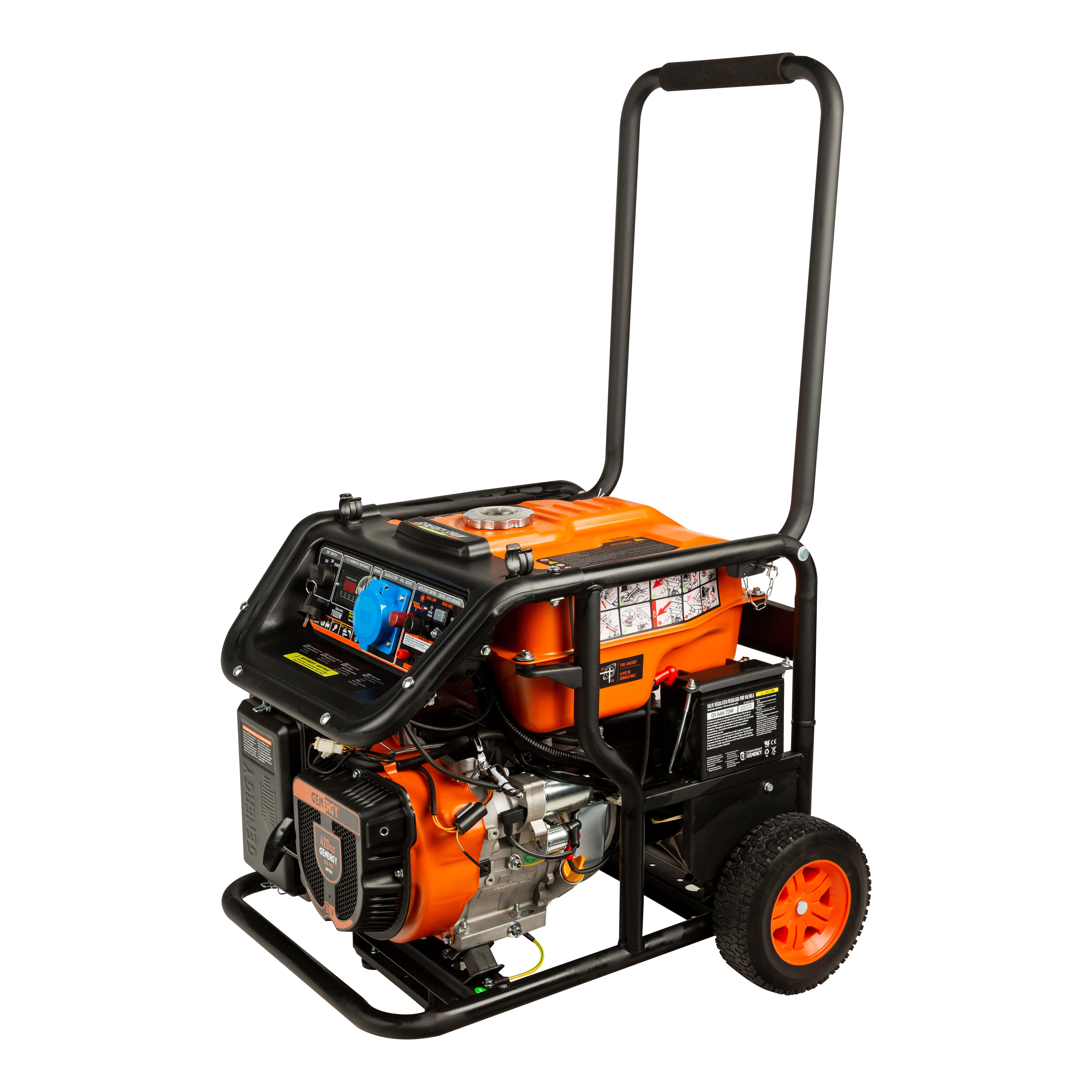 GENERADOR ELÉCTRICO GASOLINA 7000W GENERGY MULHACEN SOL - 5