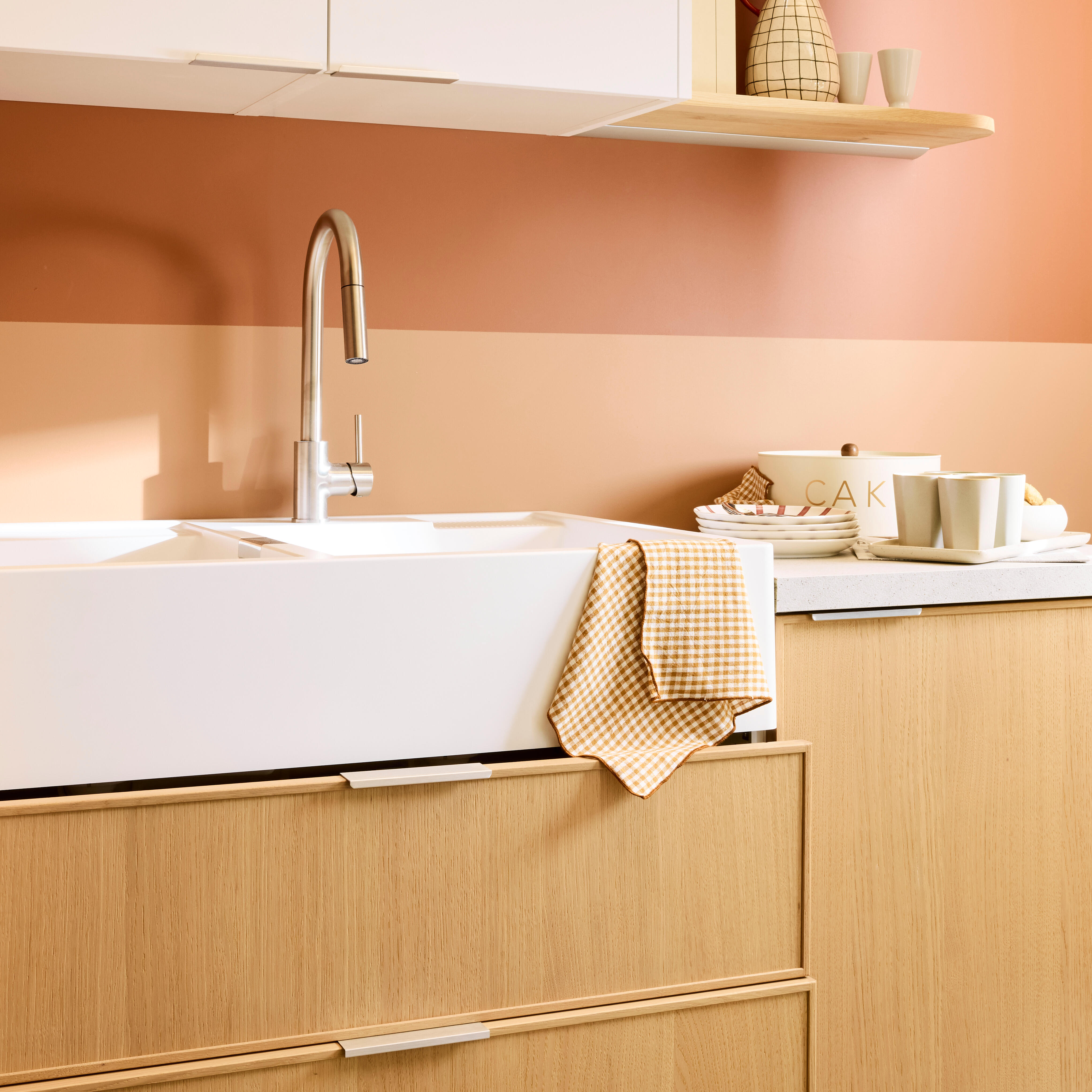 Lot de 2 poignées de meuble Livio, aluminium nickel brossé, entraxe 128 mm - 4