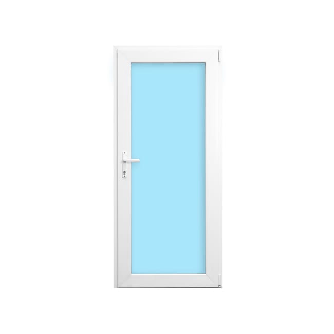 BALCONERA PVC PRACTICABLE BLANCA 90X200CM APERTURA EXTERIOR IZQUIERDA - 1