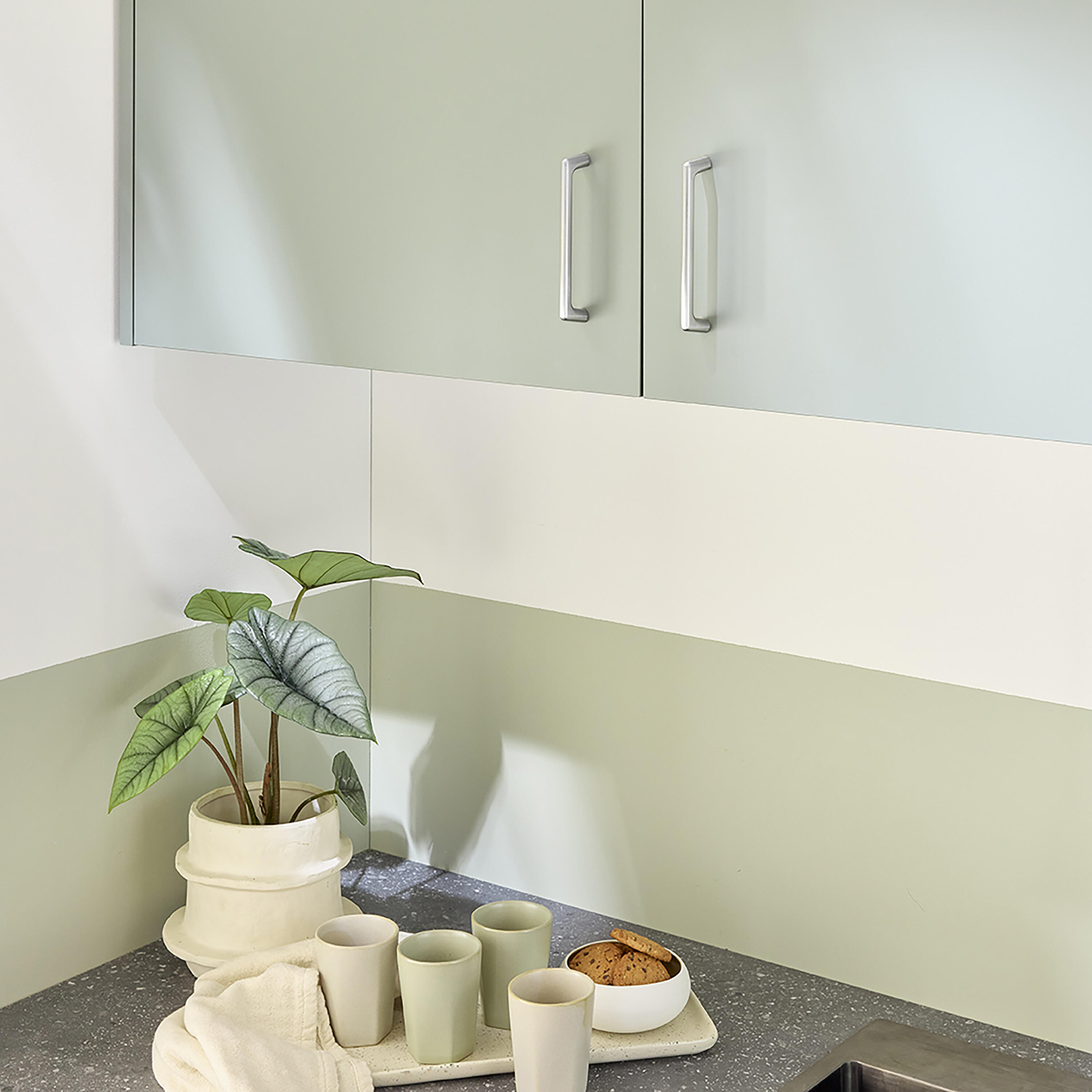 4 Puxadores para móvel asa zamak escovado níquel 128 mm Inspire Willy - 4