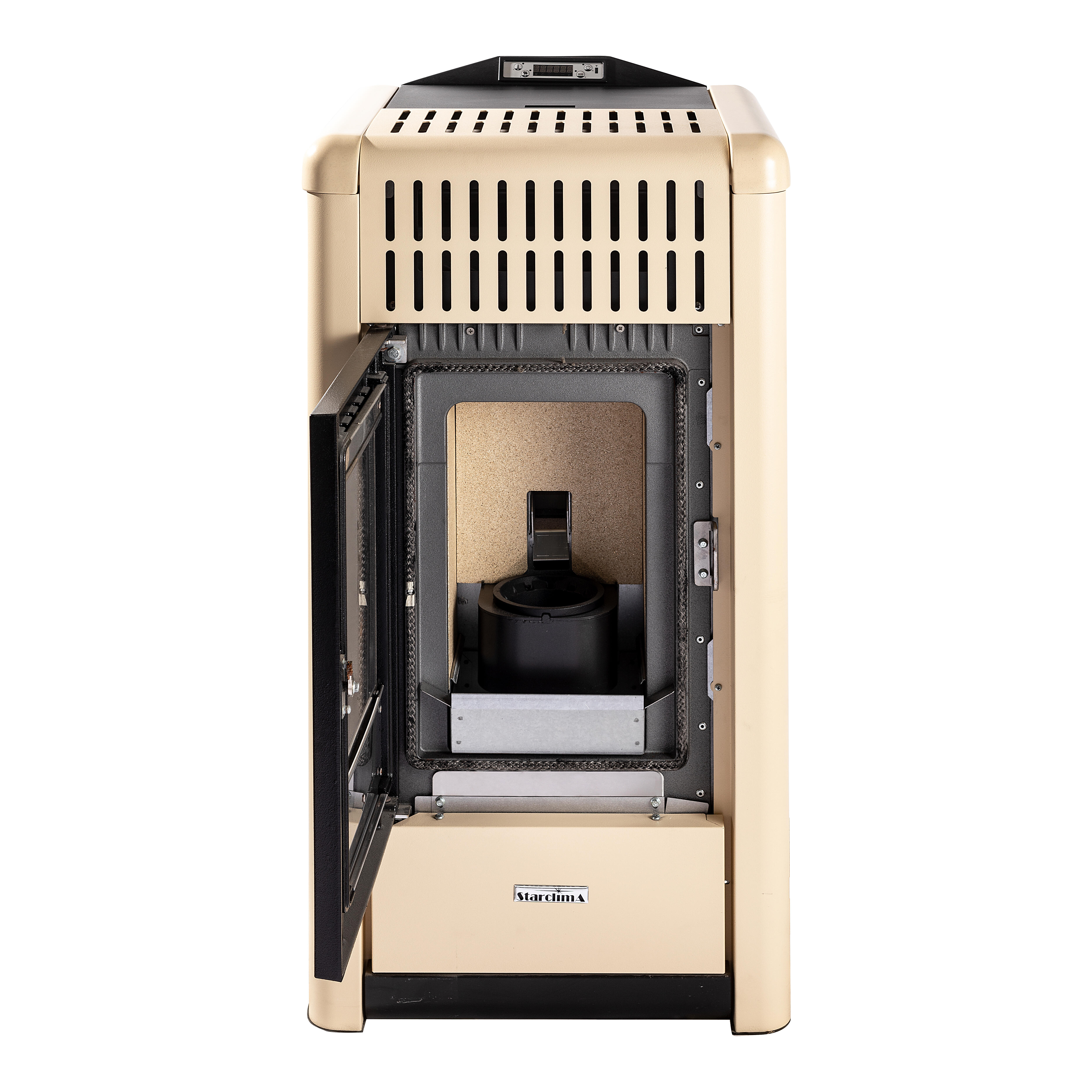ESTUFA DE PELLETS CANALIZABLE STARCLIMA TIERRA 10KW - 3