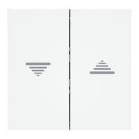 INTERRUPTOR PERSIANA SERIE VIVA BLANCO - 2