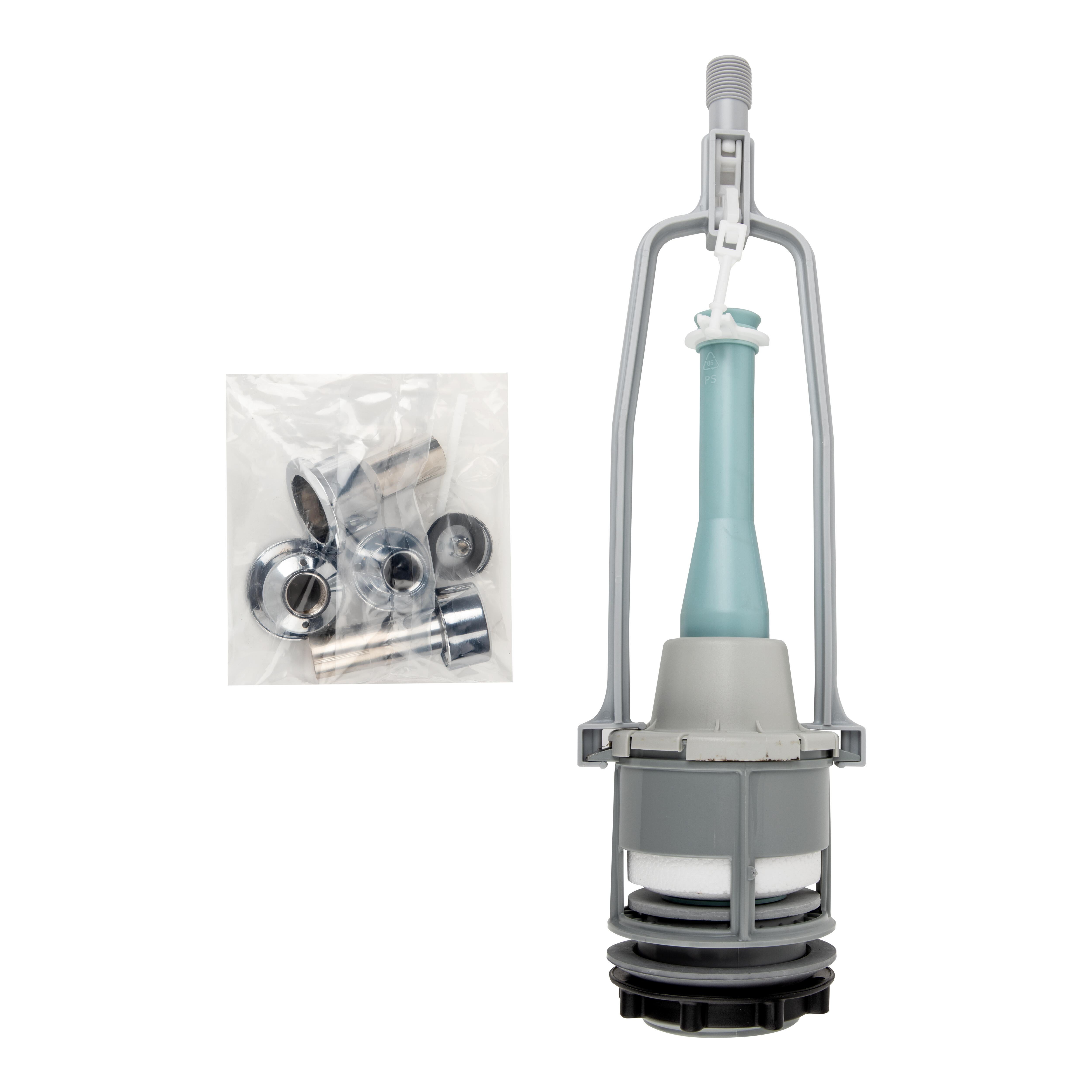 MECANISMO DESCARGA INTERRUMPIBLE CON PULSADOR SIMPLE ROCA - 2