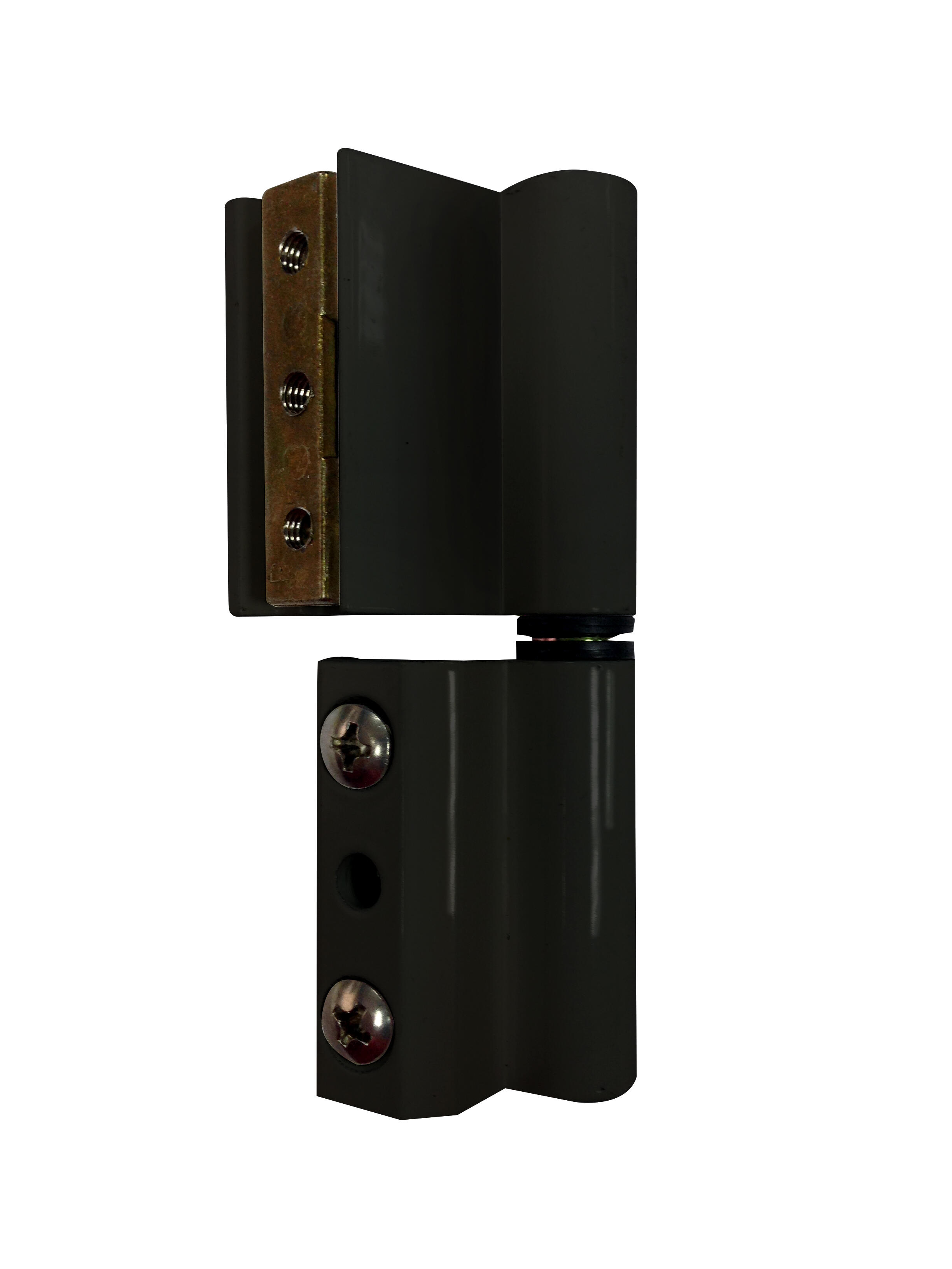 BISAGRA PARA VENTANA ALUMINIO PERFIL EUROPEO NEGRA. 2 UDS - 3