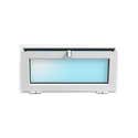 VENTANA ALUMINIO PRACTICABLE GOLPETE  BLANCA 90X45CM - 2