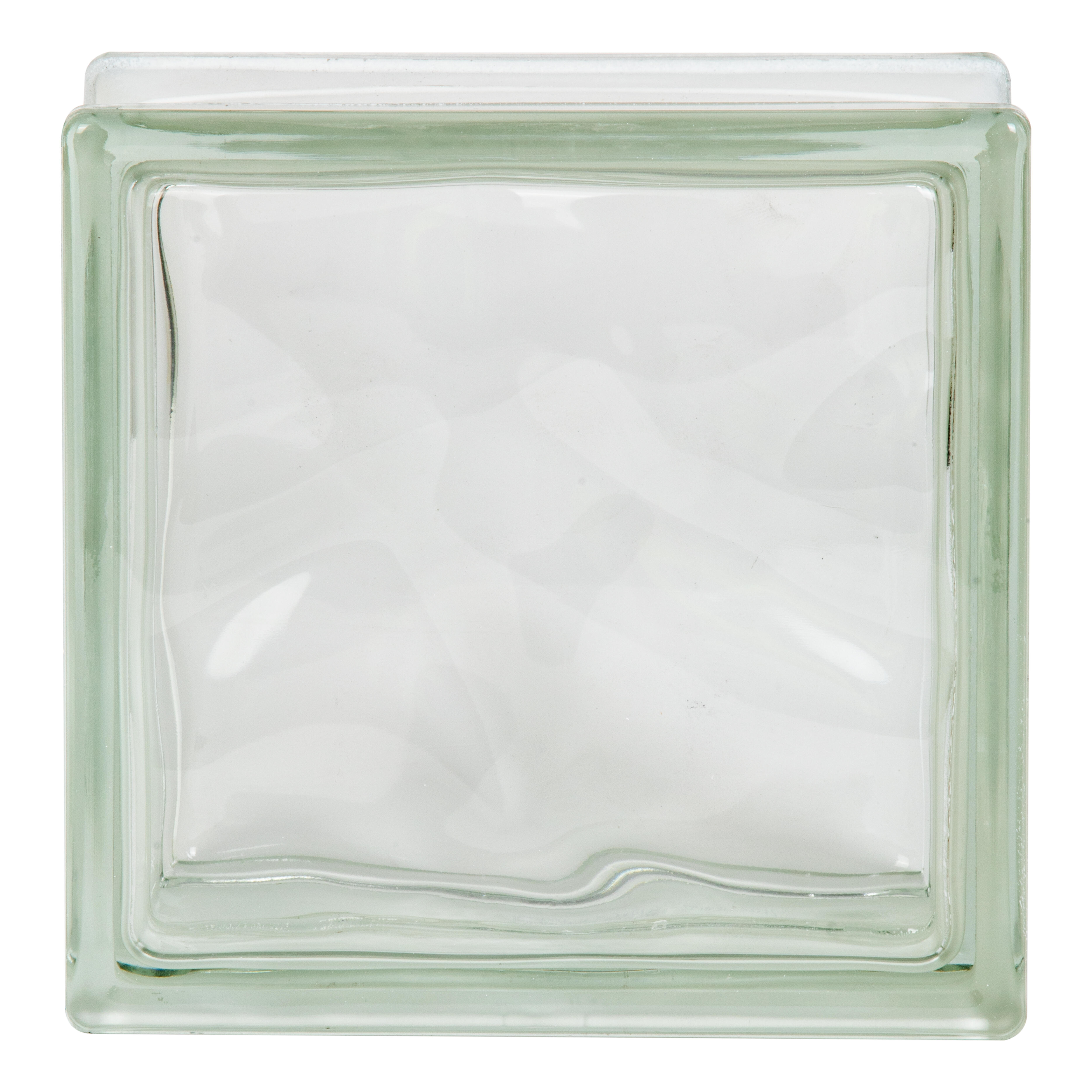 BLOQUE VIDRIO INCOLORO 19X19X8CM - 2
