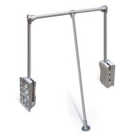 BARRA ARMARIO ABATIBLE 83-115 CM - 2