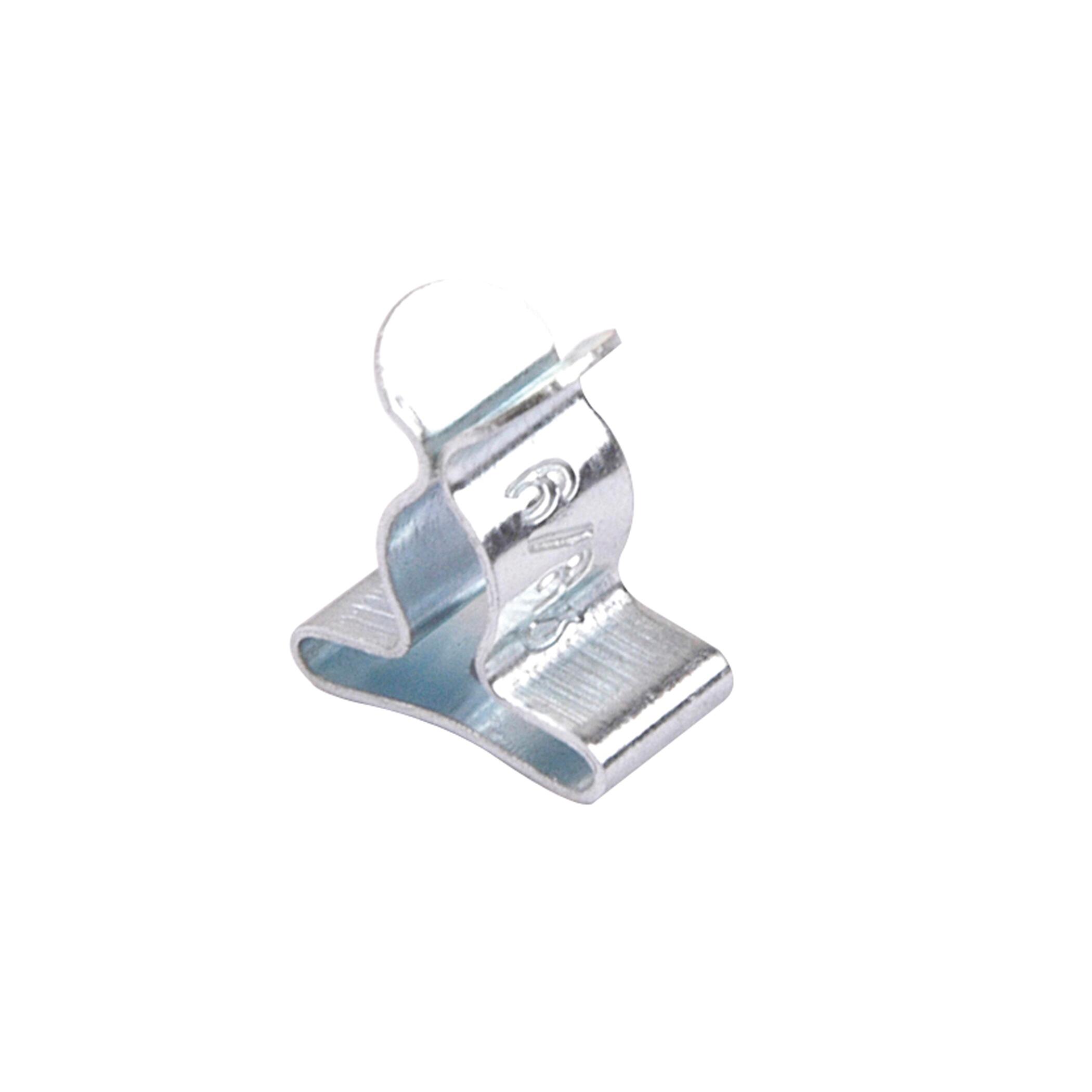Clip fissaggio zoccolo per piede STANDERS in acciaio L 15 x - 2