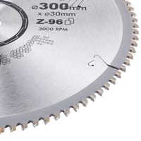 DISCO DE WIDIA CORTE ALUMINIO 300MM Z96 STAYER - 3