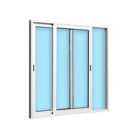 VENTANA ALUMINIO CORREDERA BLANCA 120X120CM - 3