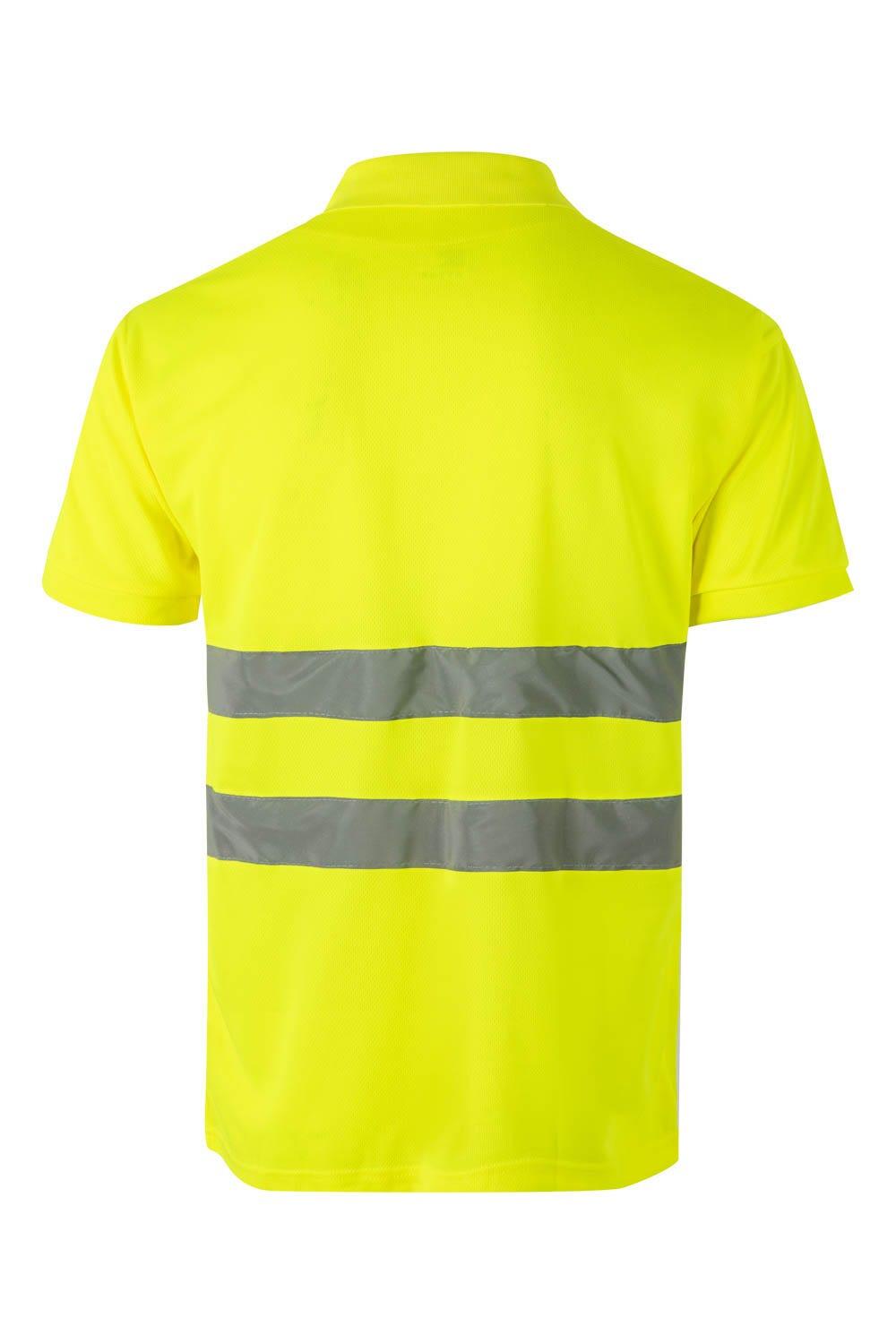 POLO MANGA CORTA ALTA VISIBILIDAD AMARILLO TALLA XL VELILLA 172 - 2