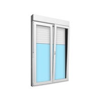 BALCONERA PVC OSCILOBATIENTE CON PERSIANA BLANCA 140X218CM - 4