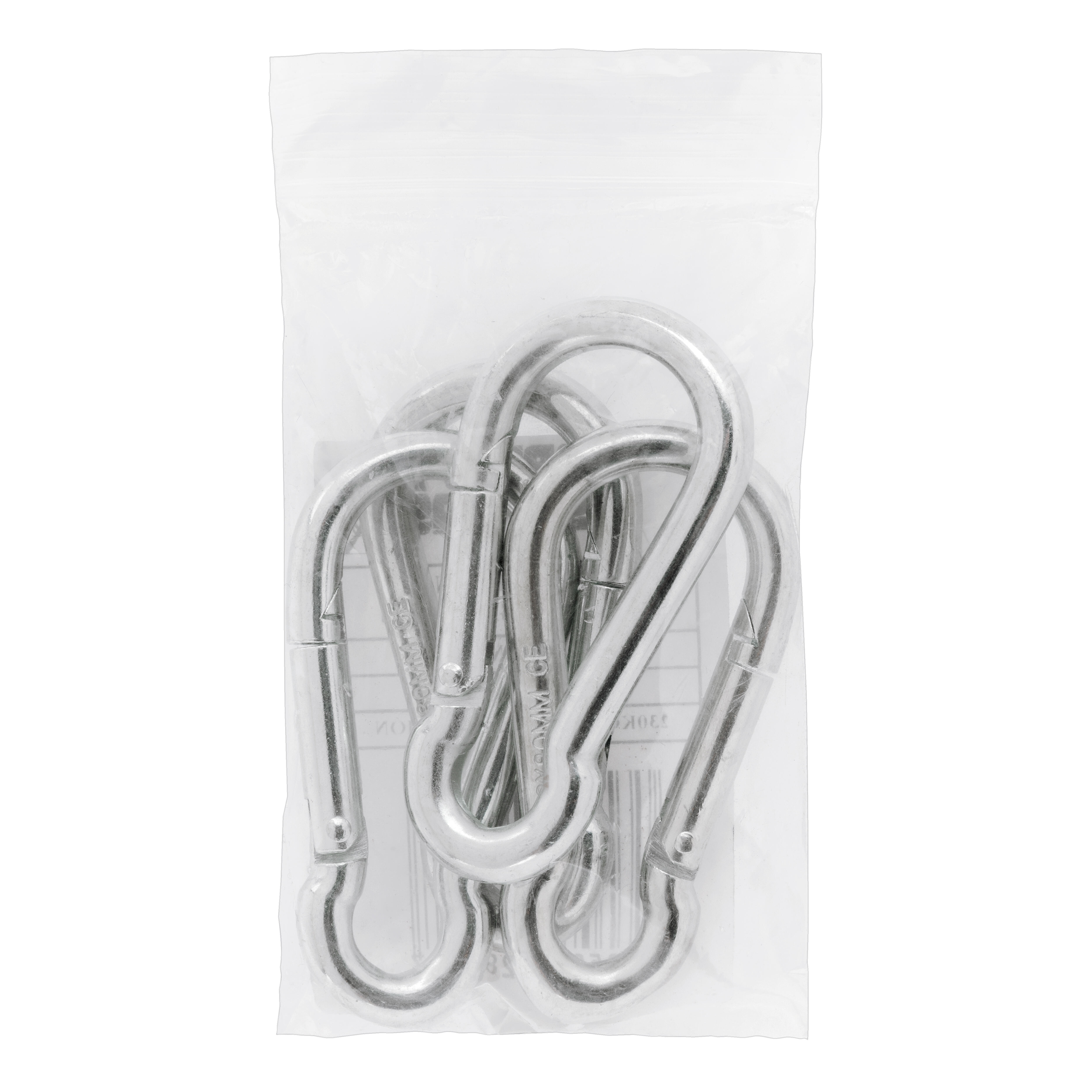 MOSQUETON BOMBERO GALVANIZADO 8 MM. 4 UDS - 2