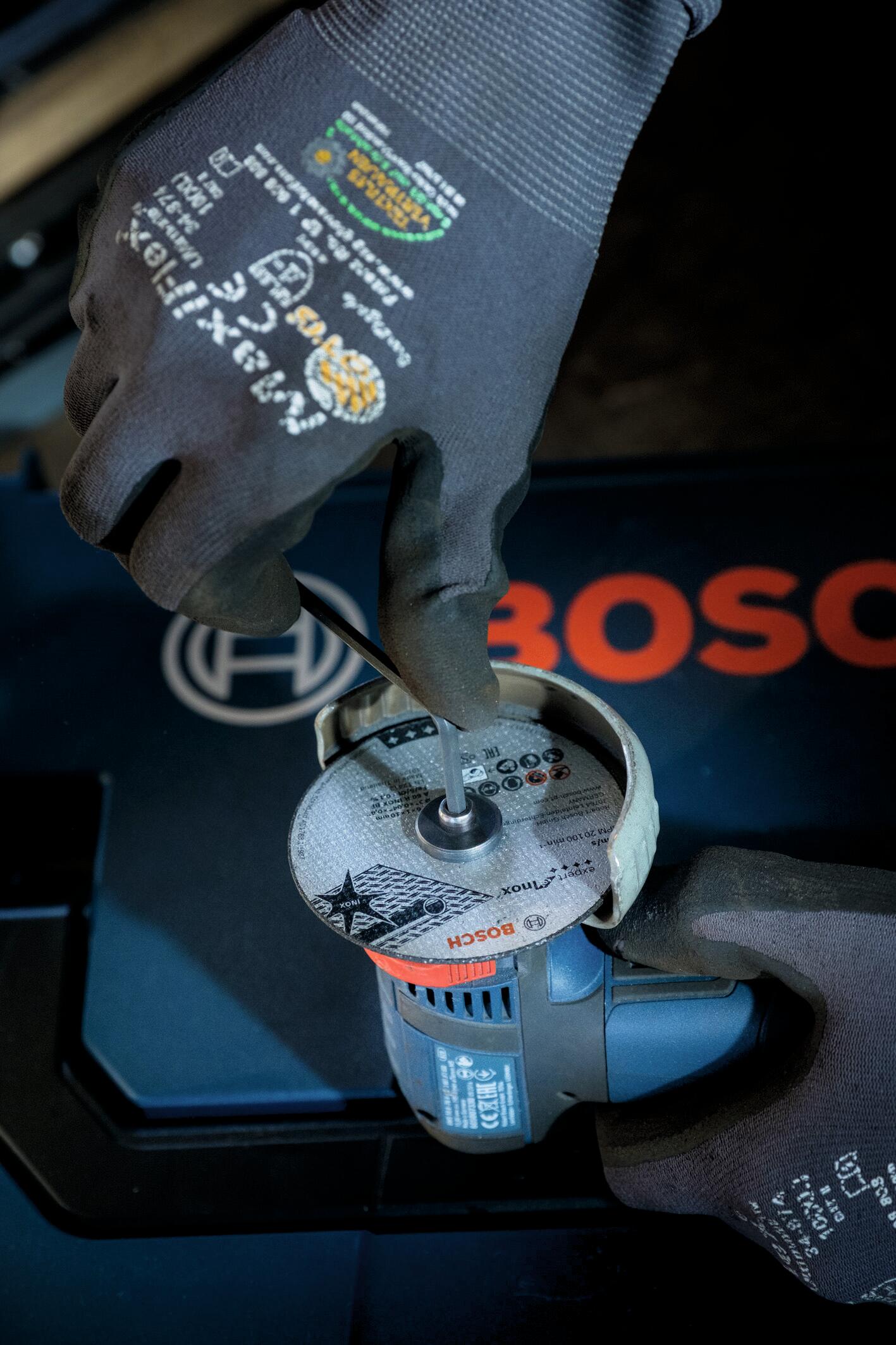 AMOLADORA BATERÍA BOSCH GWS 12V-76 EC 12V BRUSHLESS 76MM - 5