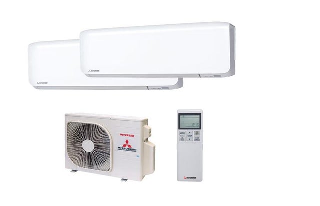 AIRE ACONDICIONADO MULTISPLIT 1800+3000 FRIGORIAS MITSUBISHI