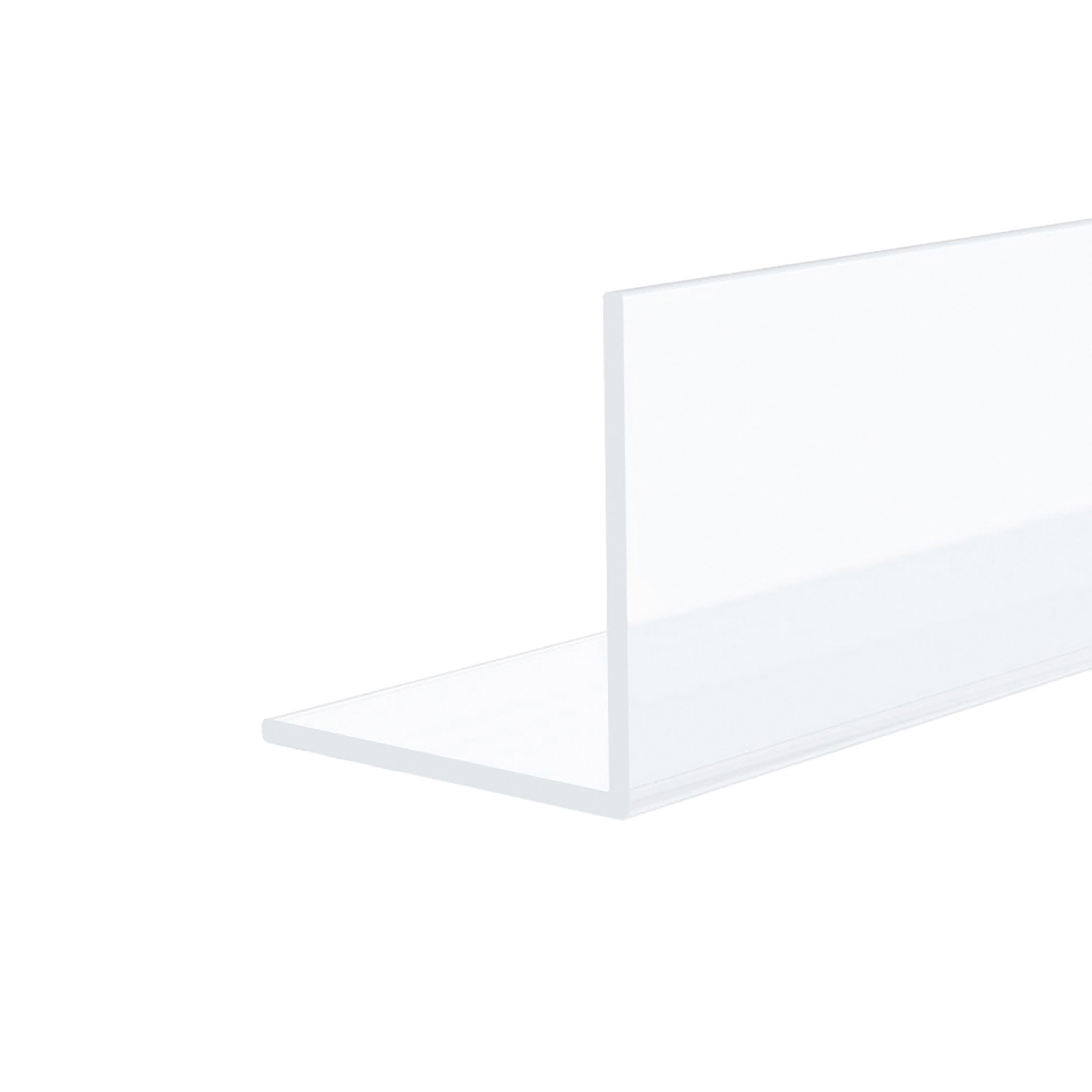 ANGULO PVC TRANSPARENTE 20X20X1MM 2,6M - 4