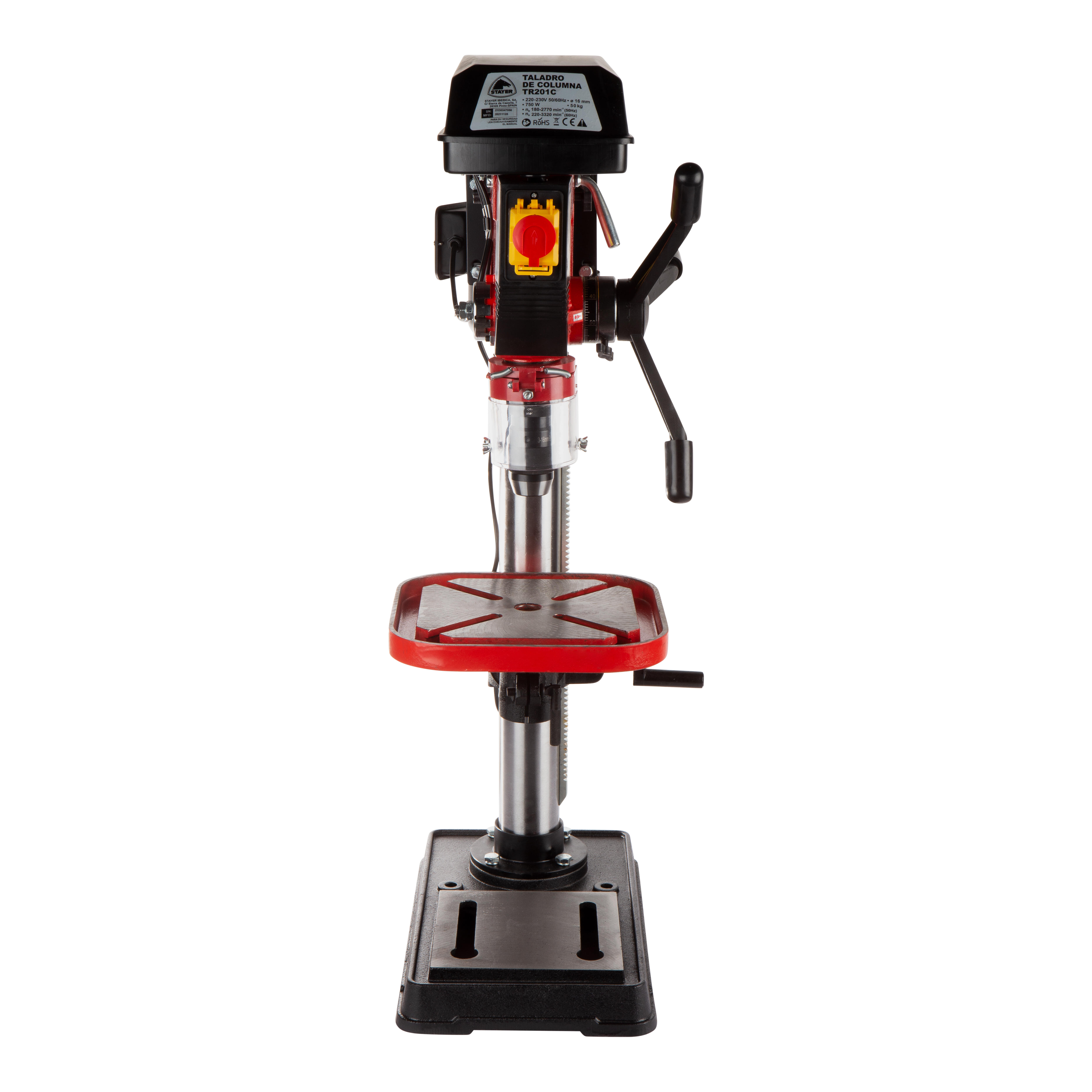 TALADRO DE COLUMNA 750W  STAYER TR201C - 6