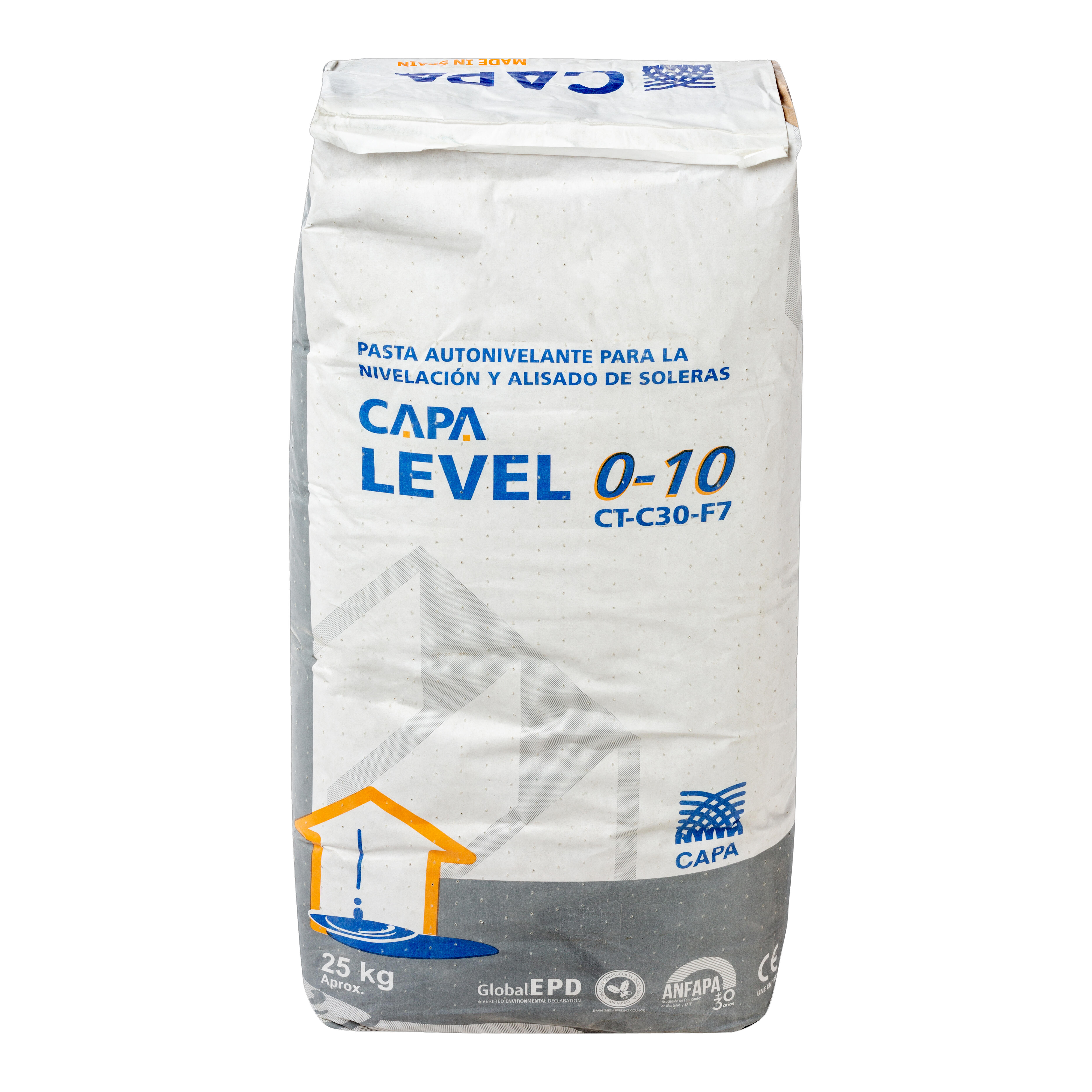 MORTERO AUTONIVELANTE CAPAFLOOR 0-10MM 25 KG - 2
