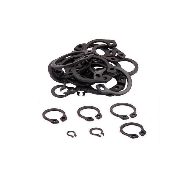 50 Anelli Fitschen In Acciaio Ottonato - Assortimento 9-13mm Per Regolazione Porte - Foto 13