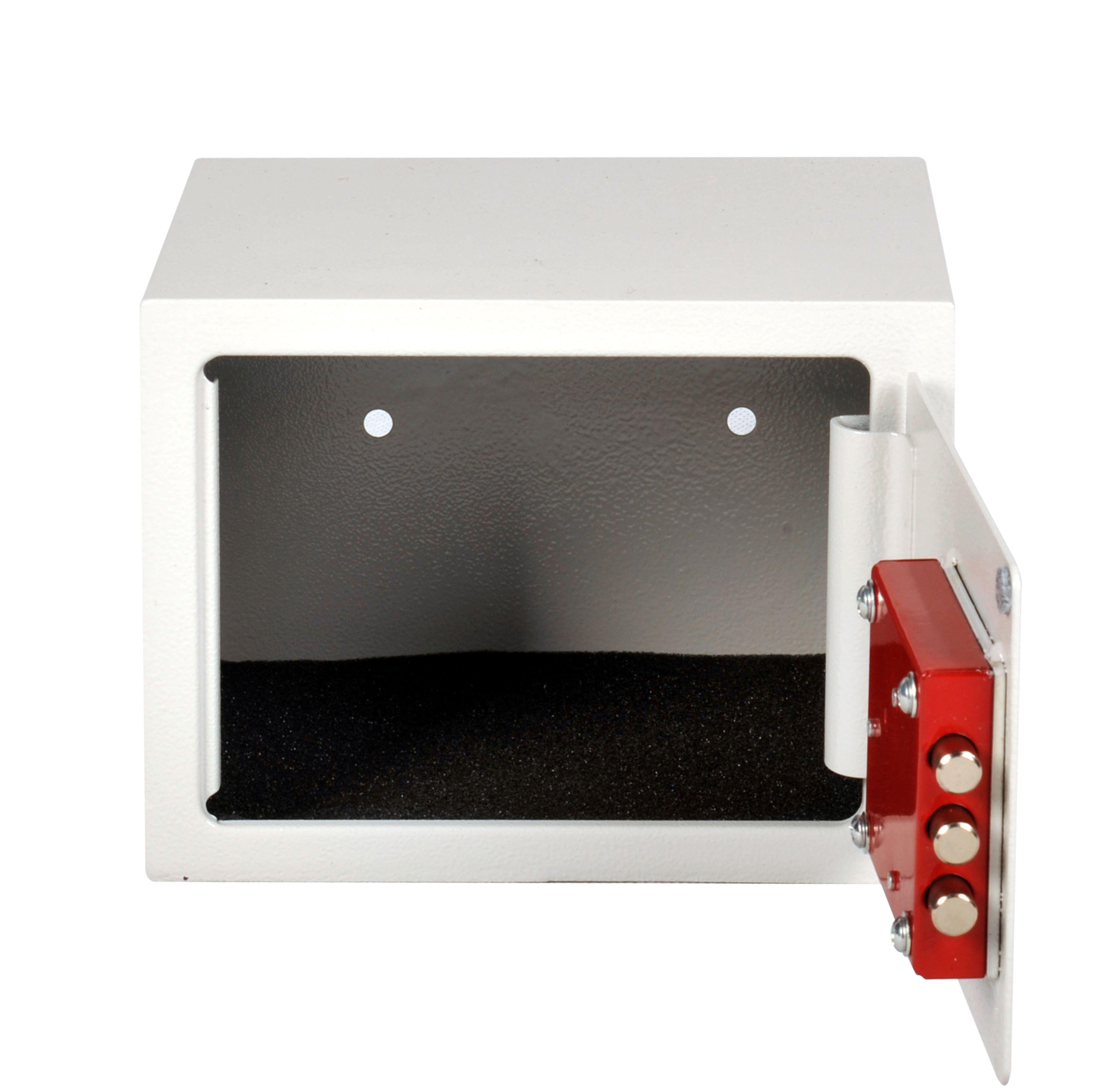 CAJA FUERTE ELECTRÓNICA DE APERTURA CÓDIGO DE SOBREMESA DE TAMAÑO PEQUEÑO 9L - 3