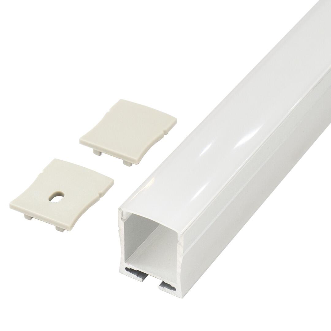 PERFIL TIRA LED DE SUSPENDER ALUMINIO 20X27MM 2M - 2