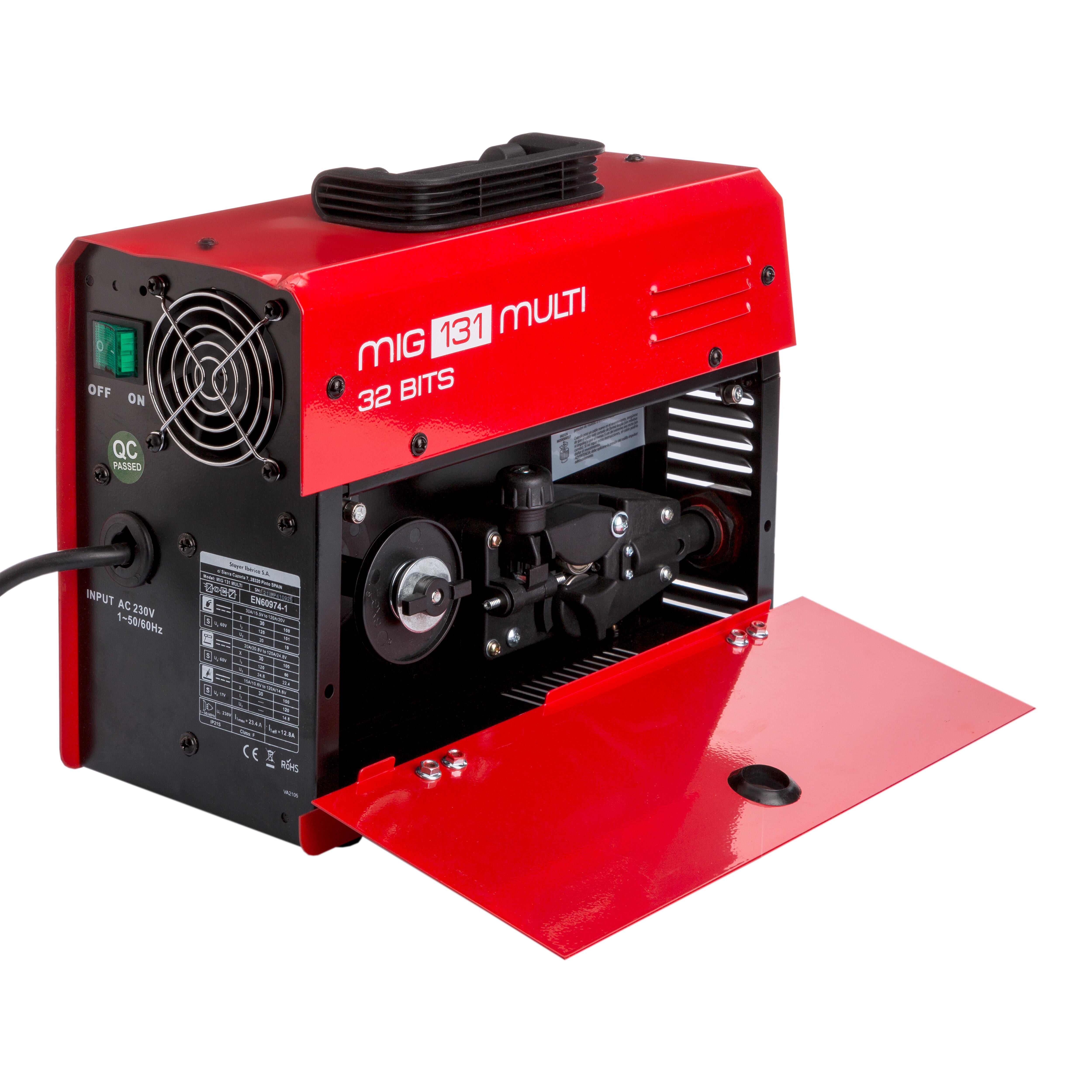 SOLDADOR INVERTER MIG-MAG 120A STAYER MIG 131 MULTI - 4