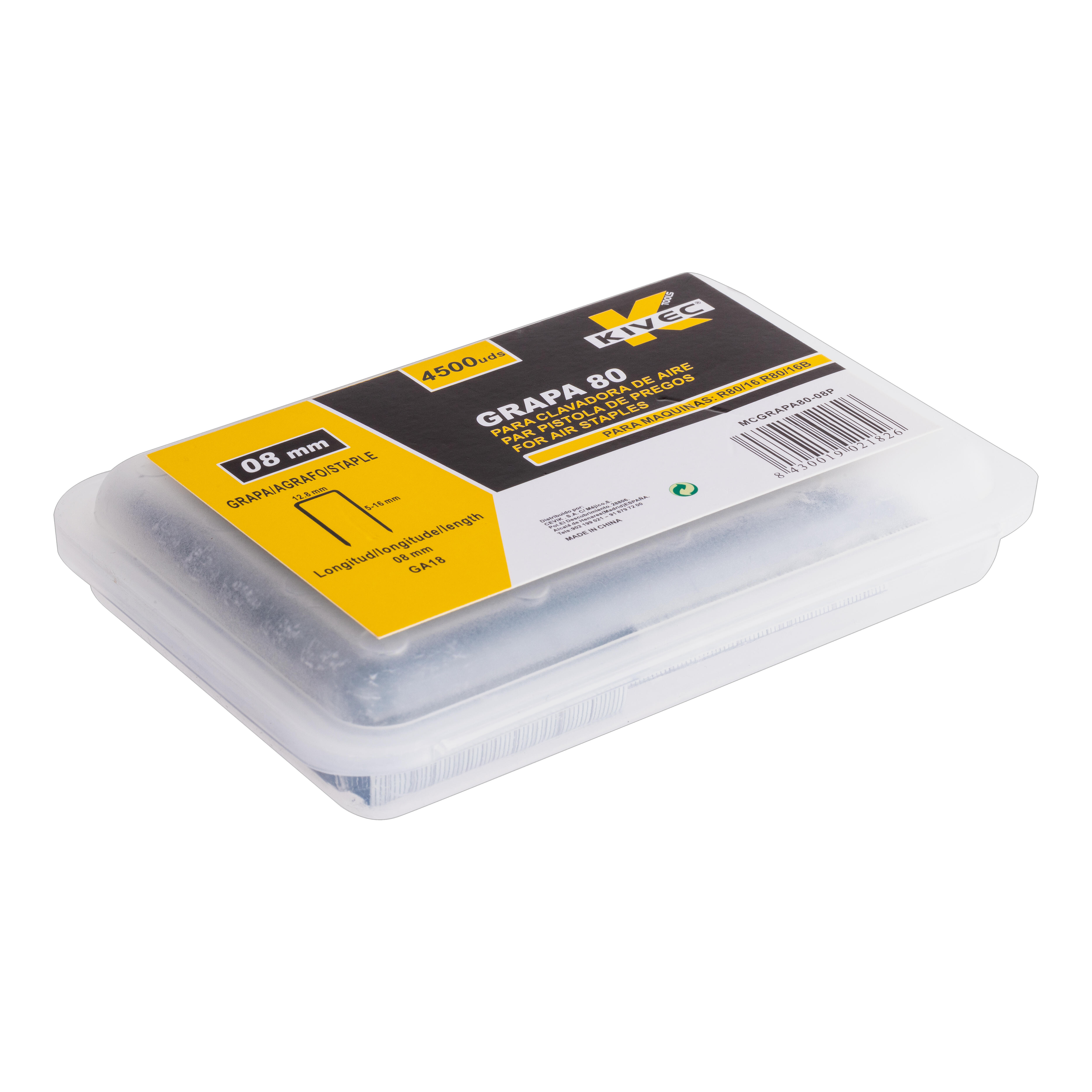 4500 GRAPAS GRAPADORA NEUMATICA 8 MM - 2