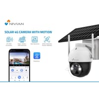 CAMARA 4G EXTERIOR MOTORIZADA BATERIA Y PANEL SOLAR - 7