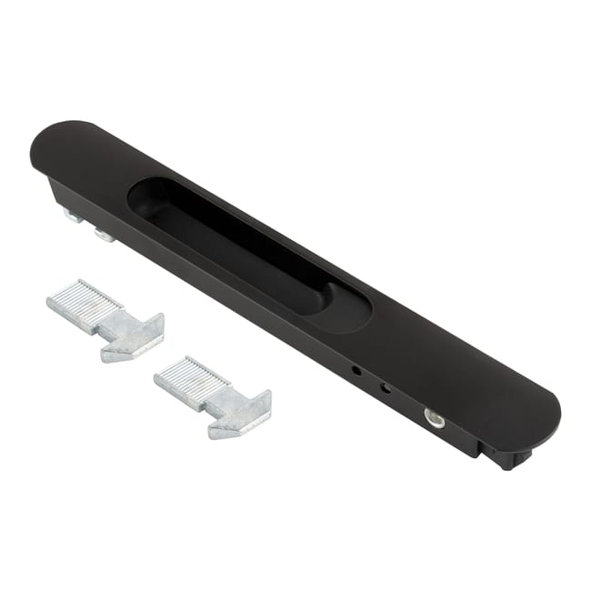 CIERRE VENTANA EMBUTIDO NEGRO 2UDS - 1