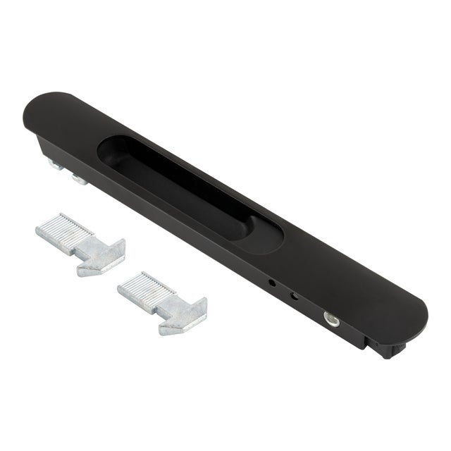 CIERRE VENTANA EMBUTIDO NEGRO 2UDS