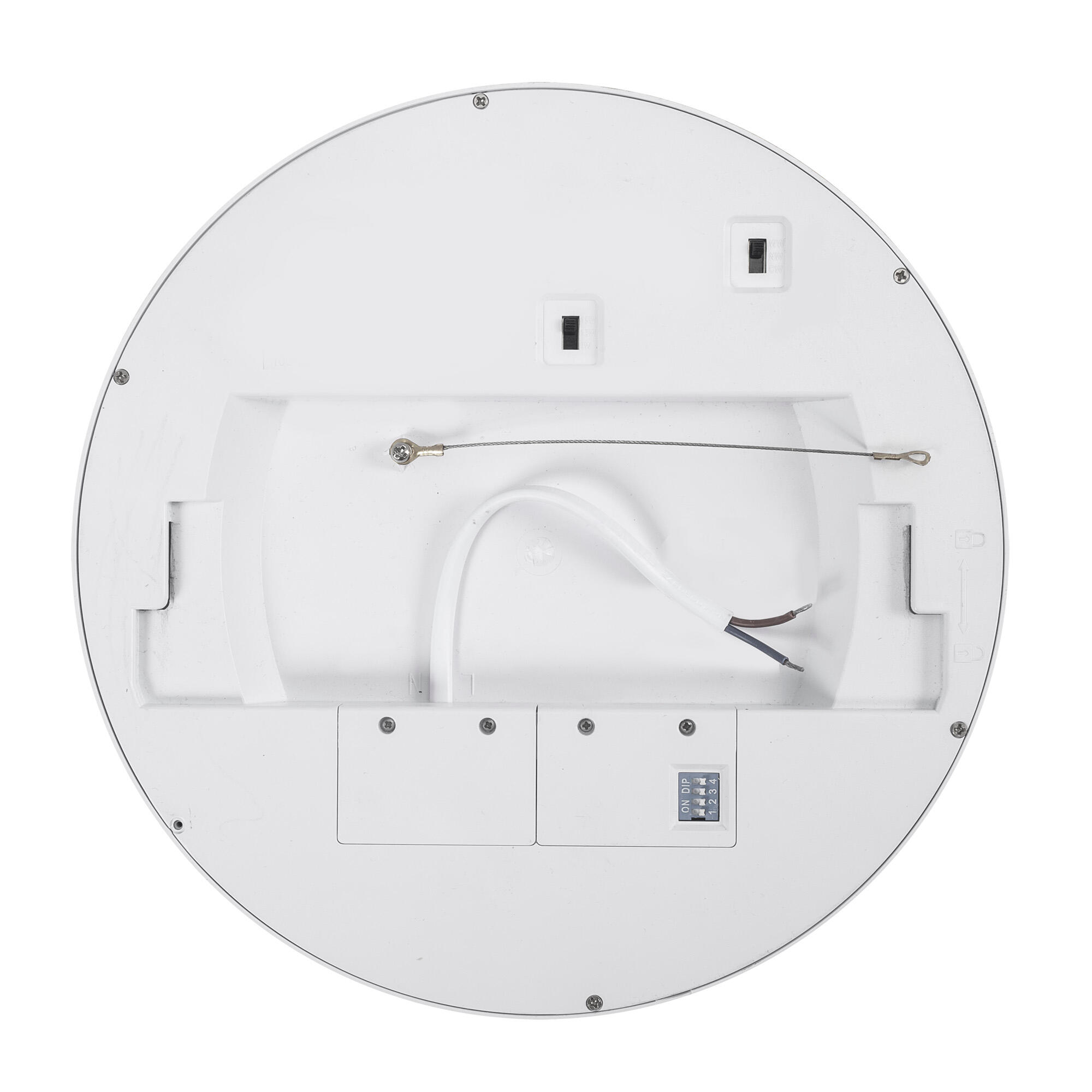 DOWNLIGHT SUPERFICIE/EMPOTRAR CIRCULAR BLANCO 18W CCT CON SENSOR - 6