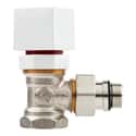 VÁLVULA TERMOSTÁTICA DOBLE REGLAJE ESCUADRA HEMBRA Ø 3/8
