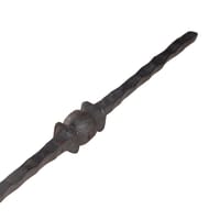 BARRA DE HIERRO FORJADO DOS BOLA 12X32MM 1M - 7