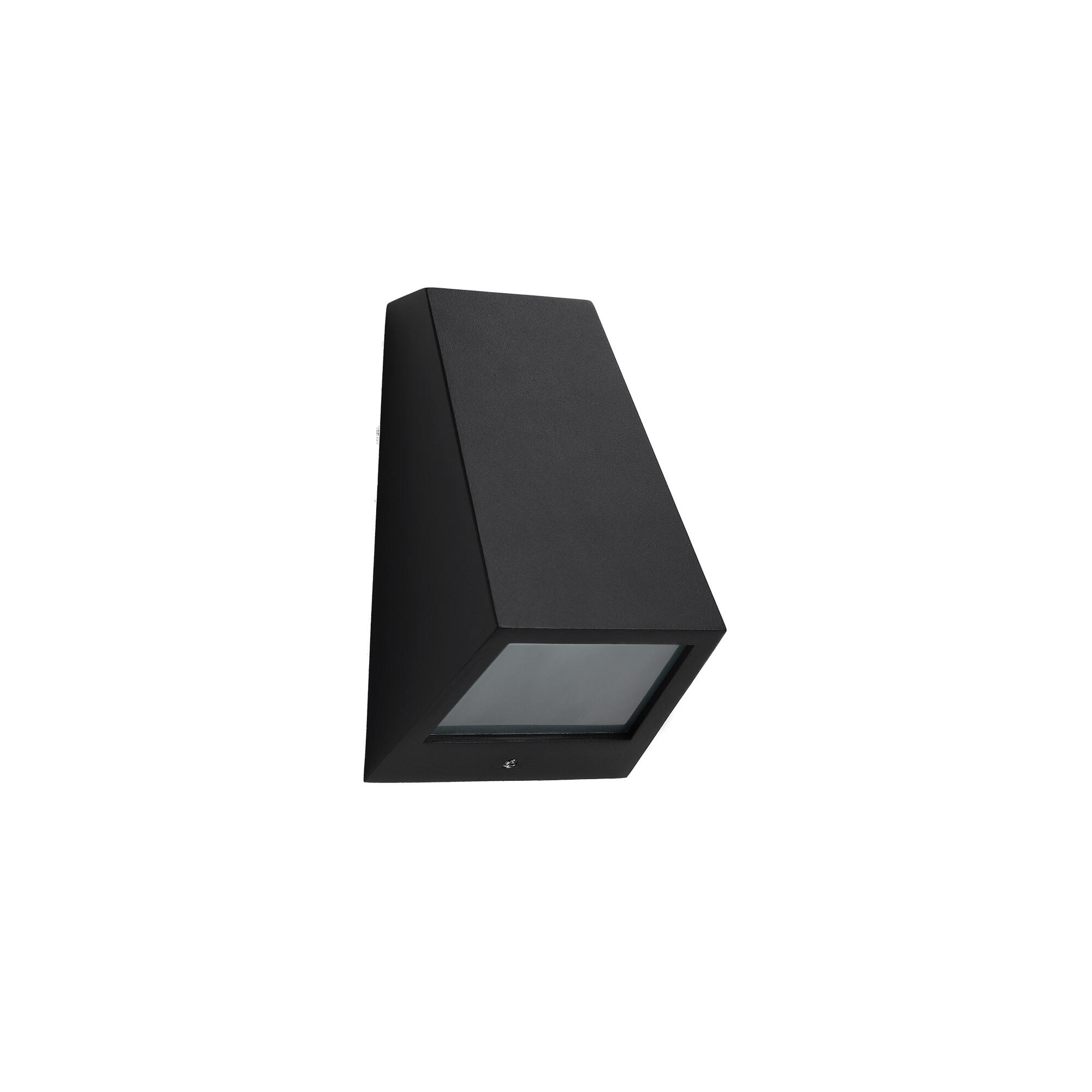 APLIQUE DE PARED EXTERIOR DE SUPERFICIE 8W NEGRO IP44 NOGAL - 2