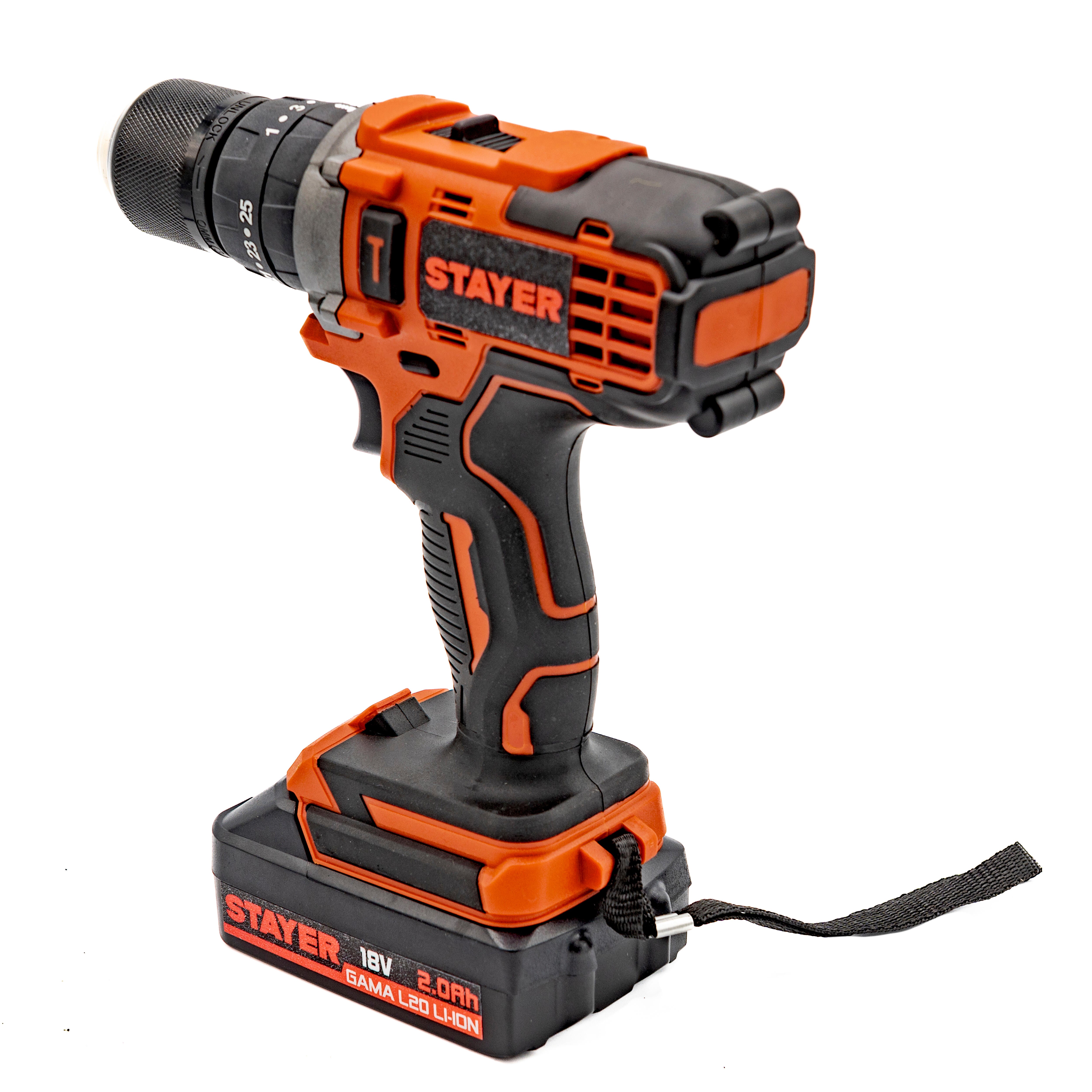 TALADRO PERCUTOR BATERÍA STAYER PB18 B L20 PK 18V - 2