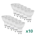 BOMBILLA LED DICROICA GU10 320LM 4.2W CALIDA 110º (10 UDS) - 1
