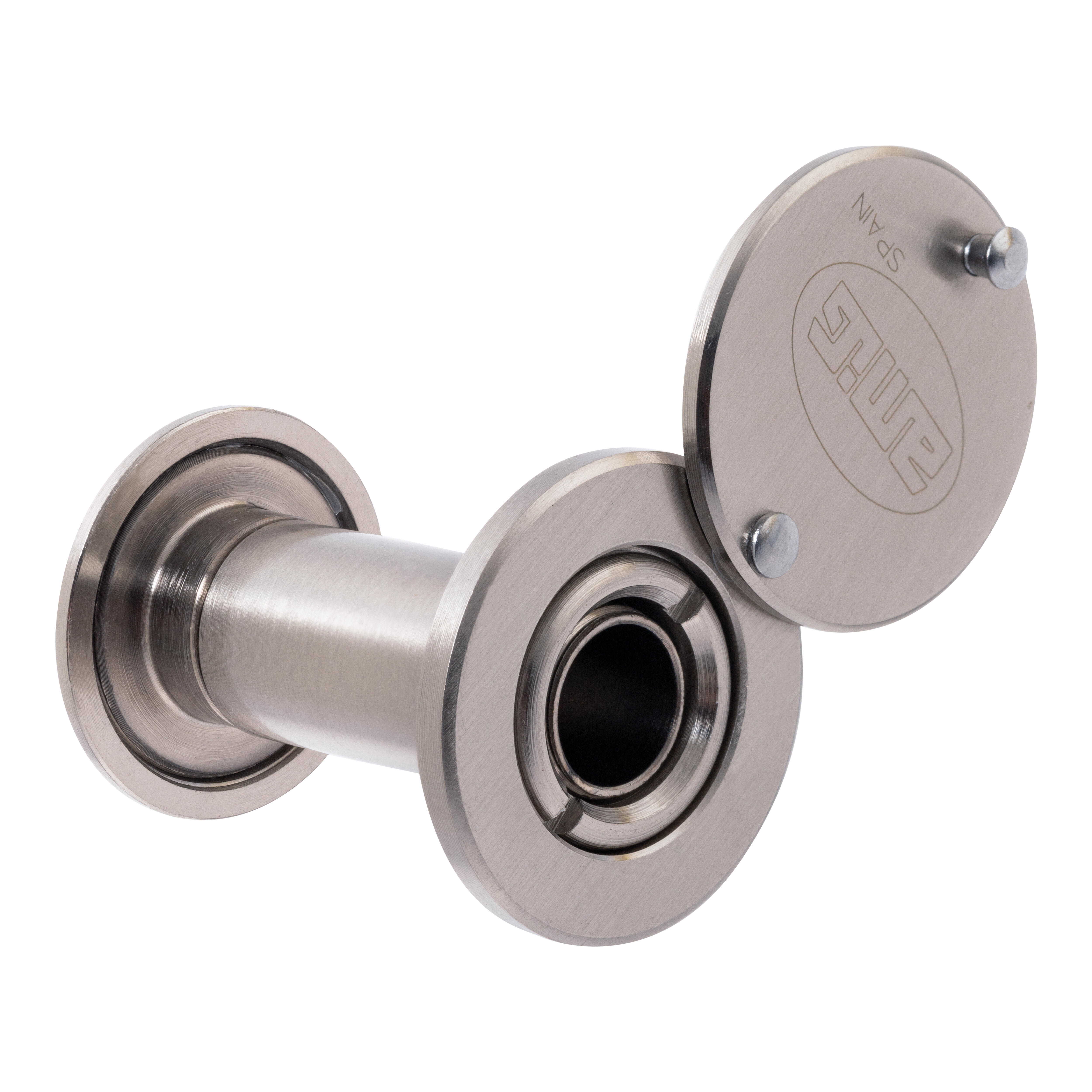 MIRILLA ANALÓGICA PARA PUERTA DE 3,5-6,0CM COLOR CROMADO - 2