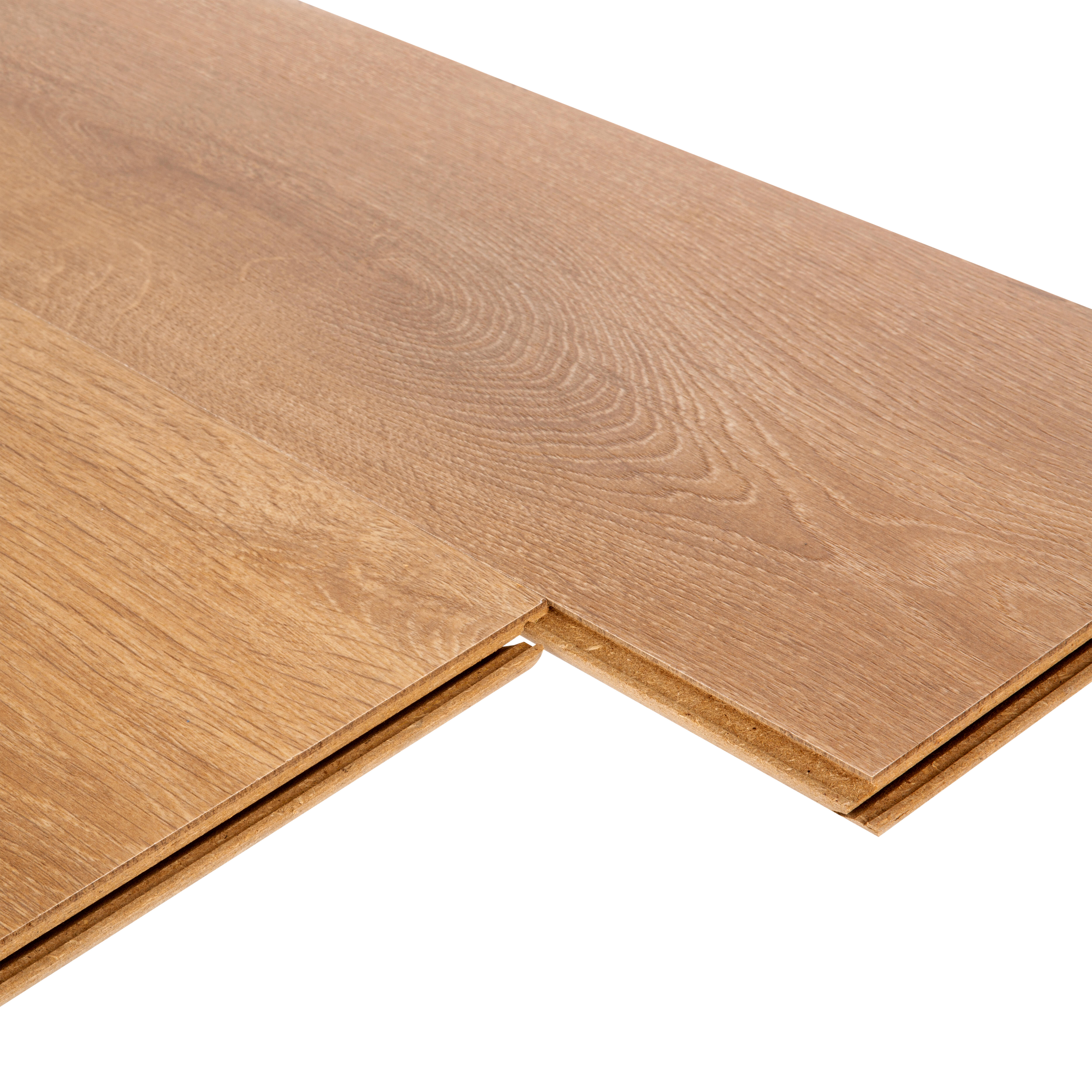 SUELO LAMINADO AC5 12MM MODELO ROBLE CEPILLADO - 3